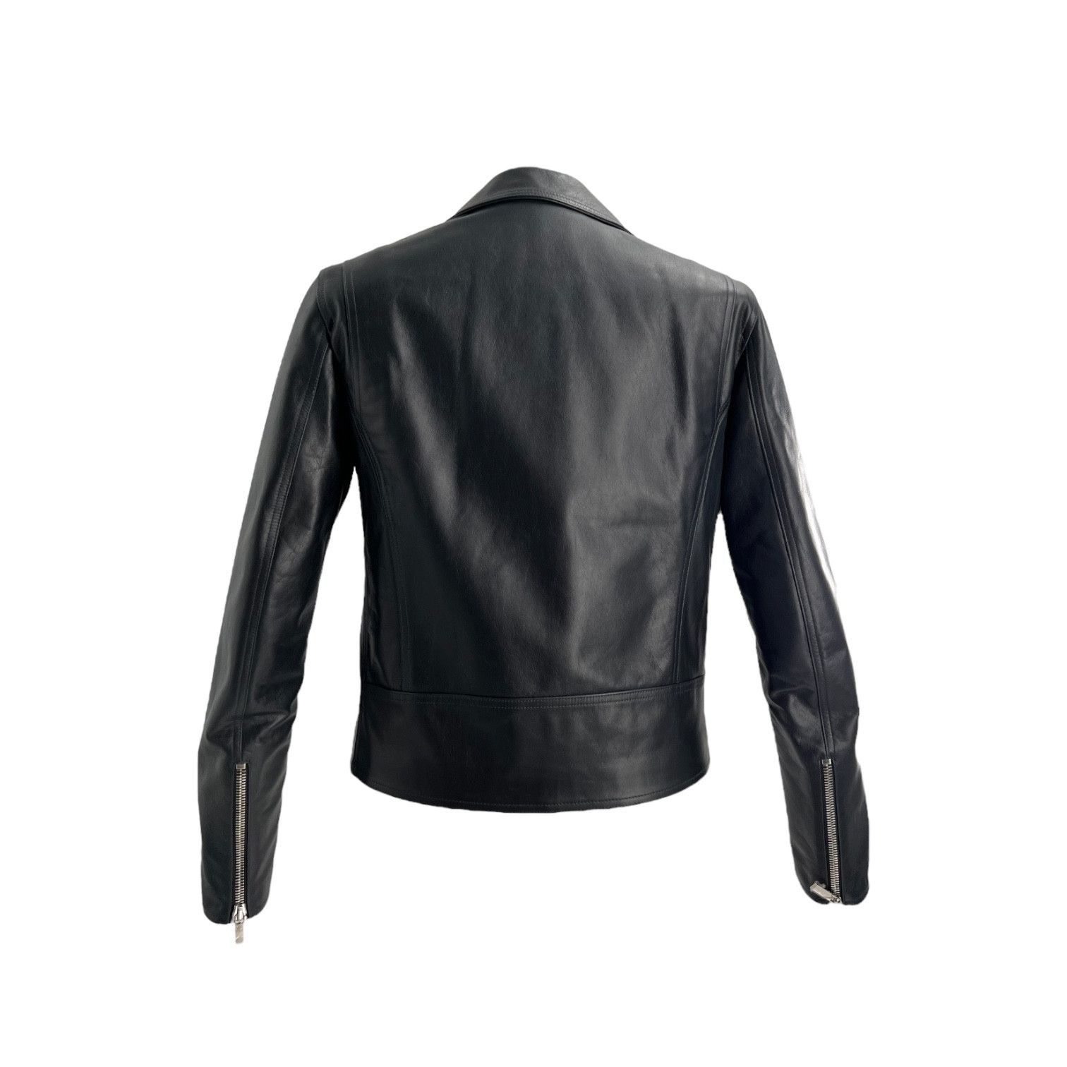 Dior Dior - Saddle D Pocket Biker Jacket In Grey Bull Leather M Size US M / EU 48-50 / 2 - 2 Thumbnail