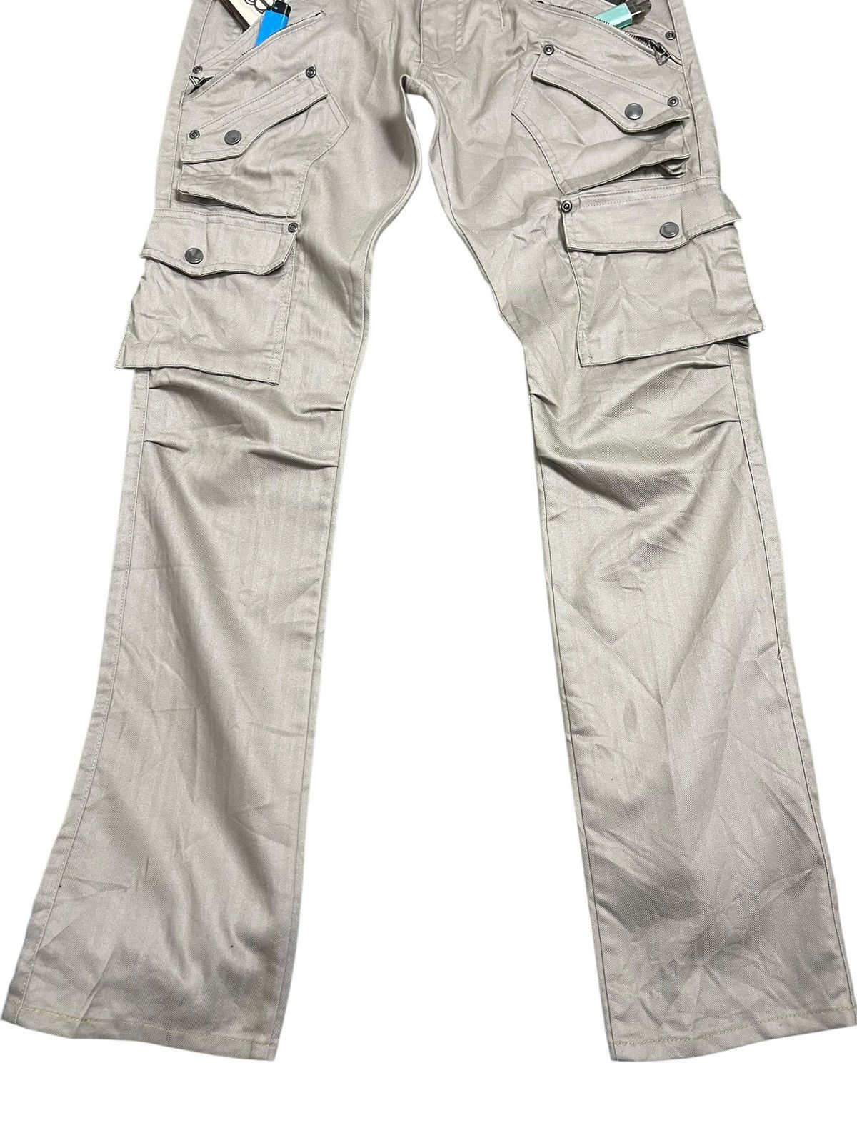 If Six Was Nine × Seditionaries × semanticdesign Semantic Design 10 Pockets Punk Cargo Pants (23) Size US 32 / EU 48 - 3 Thumbnail