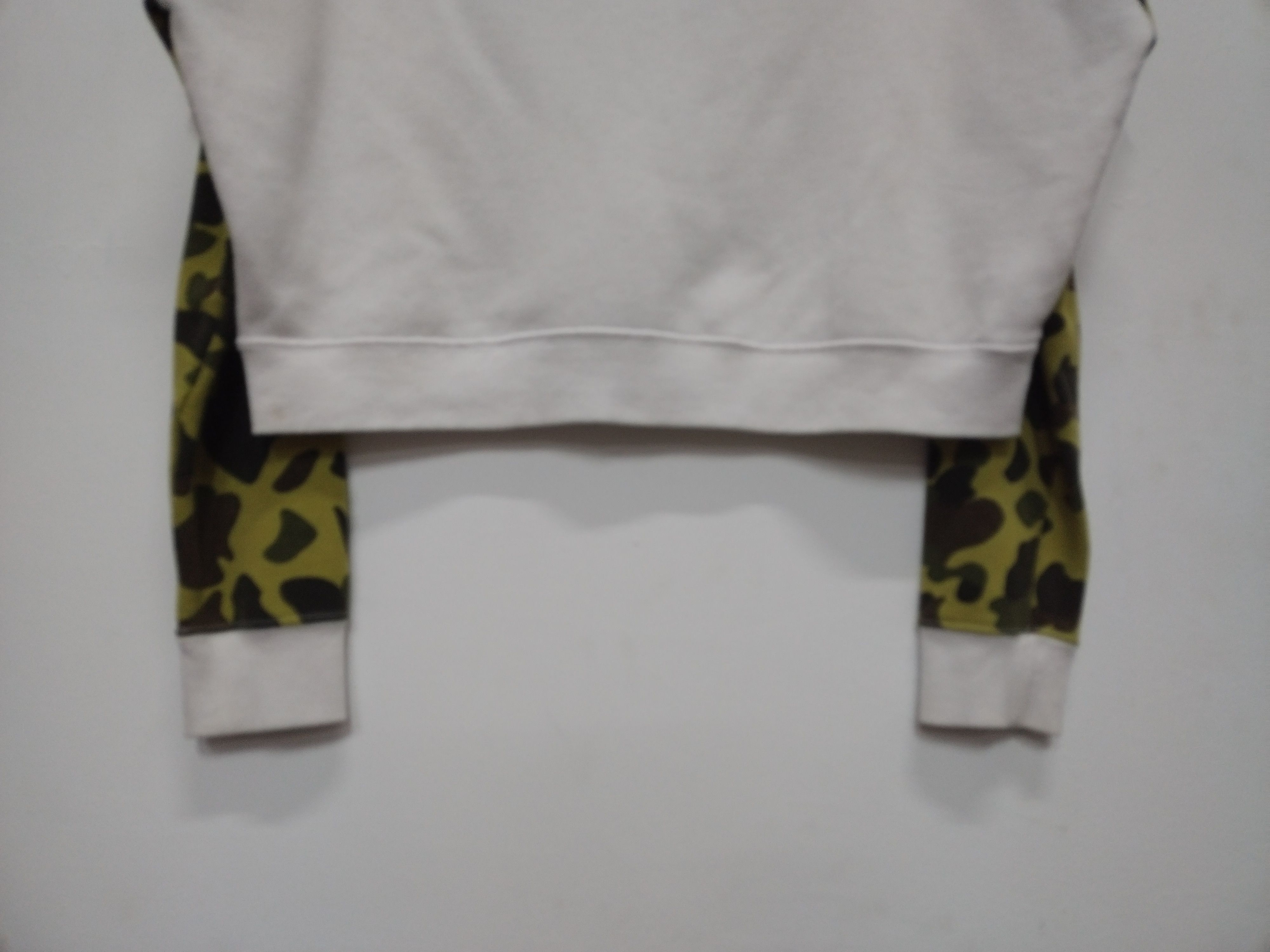 Vans Camouflage oversized vans Long Sleeve crop top Sweatshirt Size M / US 6-8 / IT 42-44 - 9 Thumbnail