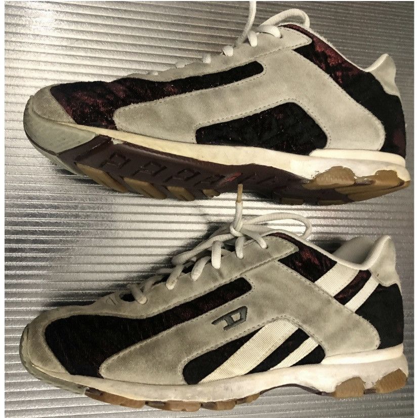 Diesel Diesel | Krypton Grey Suede Red Velvet Sneakers 8.5 US VGC Size US 8.5 / IT 38.5 - 5 Thumbnail