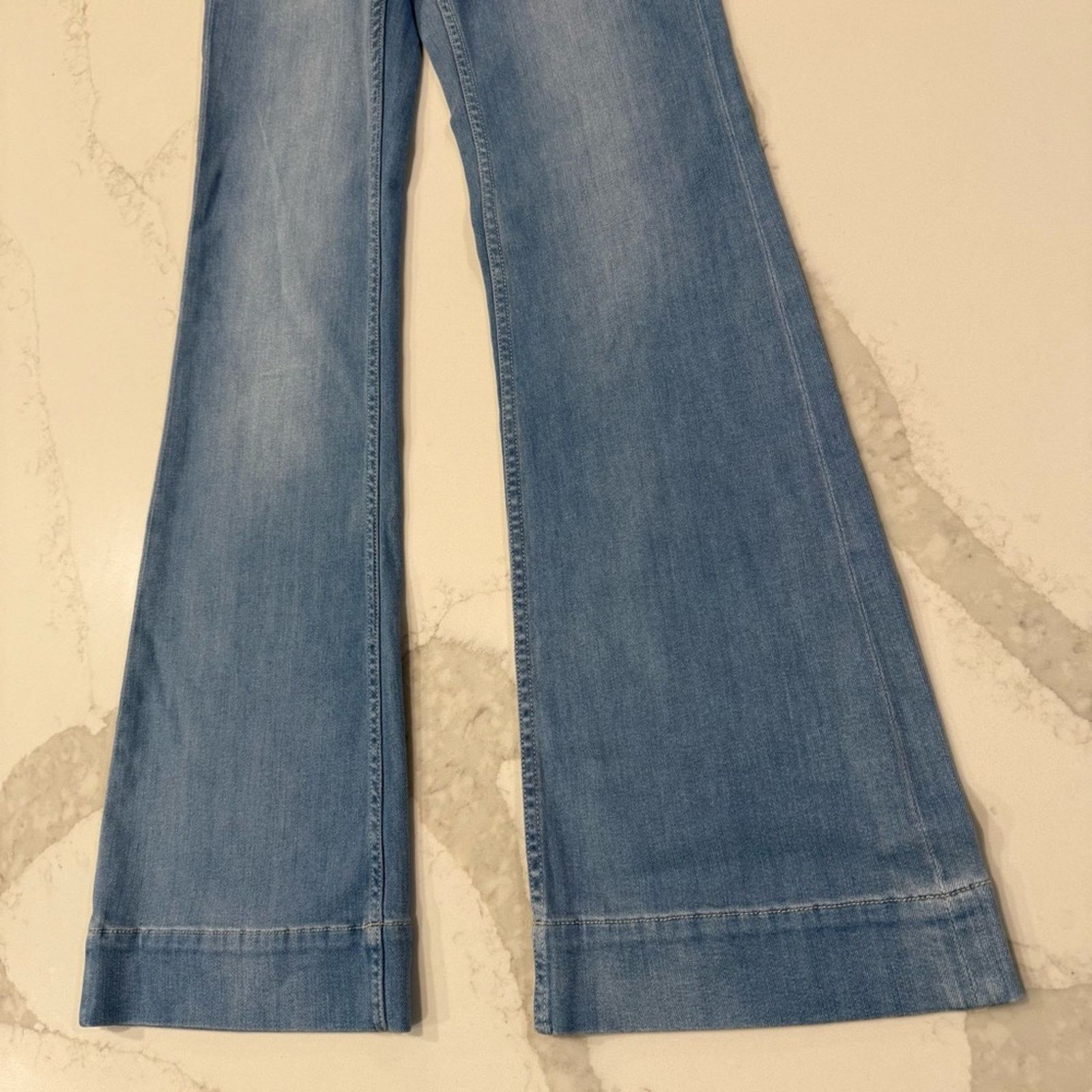Anthropologie Anthropologie Pilcro High Rise Bootcut Denim Jeans Womens 26 Size 26" / US 2 / IT 38 - 6 Thumbnail