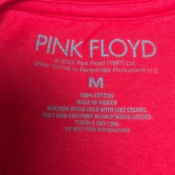 Pink Floyd Pink Floyd Graphic T Shirt Mens Medium M Red Blue Album Cove Size US M / EU 48-50 / 2 - 8 Thumbnail