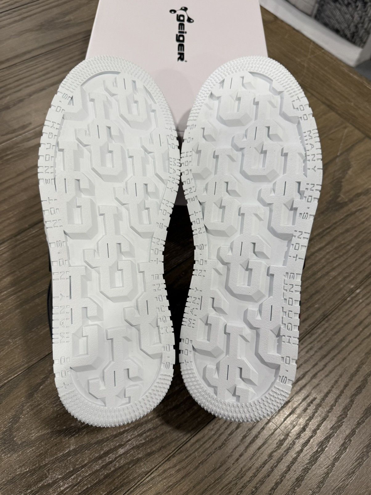 Designer × John Geiger ‼️ John Geiger GF-01 What The Hand Distressed Size 13 ‼️ Size US 13 / EU 46 - 11 Thumbnail