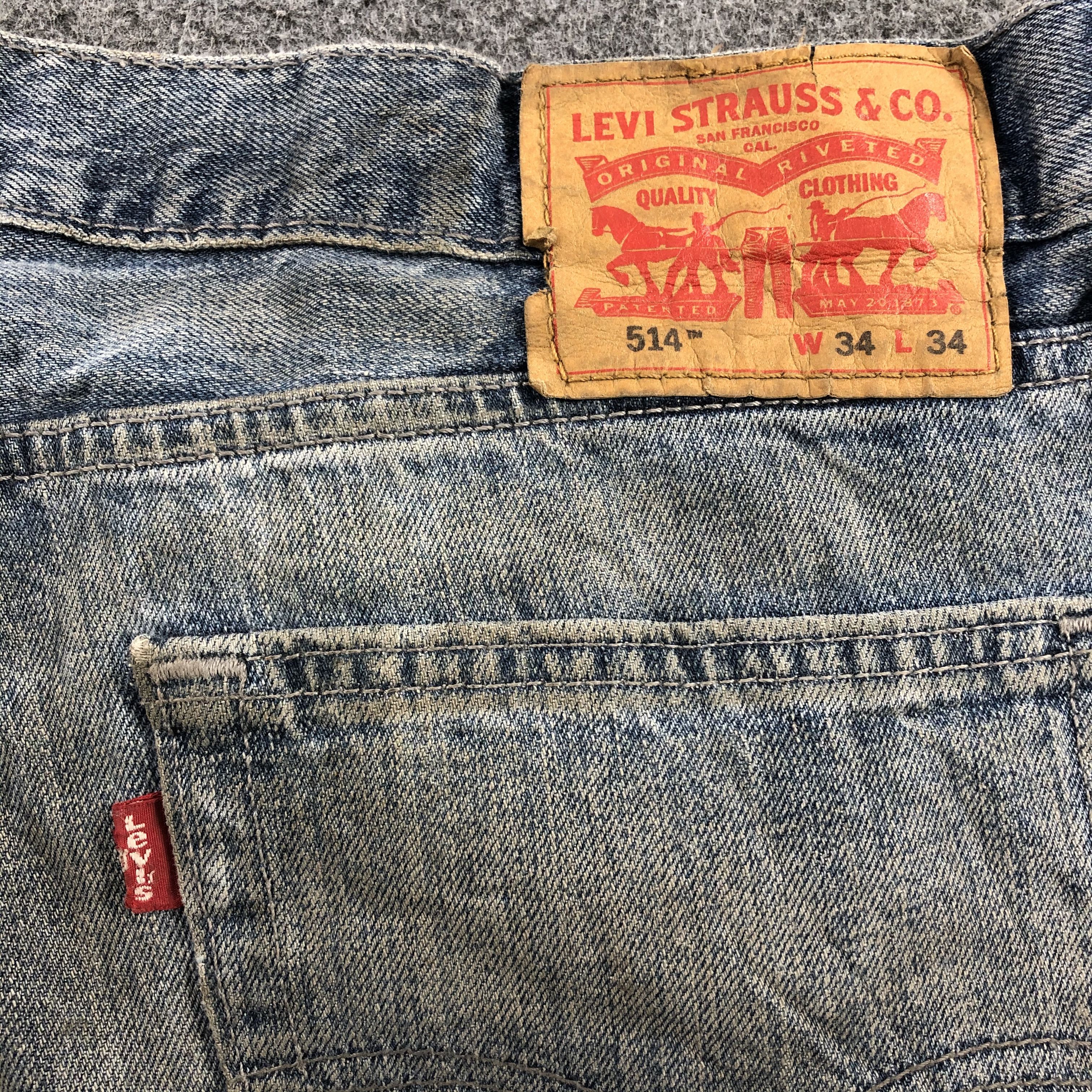 Levi's × Vintage Vintage Dirty Levis 514 Jeans-JM1232 Size US 36 / EU 52 - 5 Thumbnail