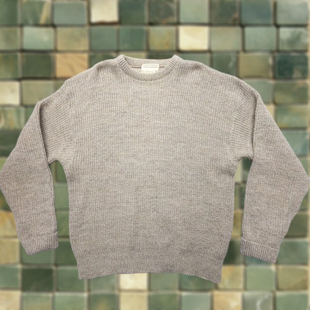 Vintage VINTAGE Lord Jeff Sweater Mens L Beige Wool Blend Pullover 80s 90s USA Made Knits Shirt Pullover Mens Size US L / EU 52-54 / 3 - 1 Thumbnail