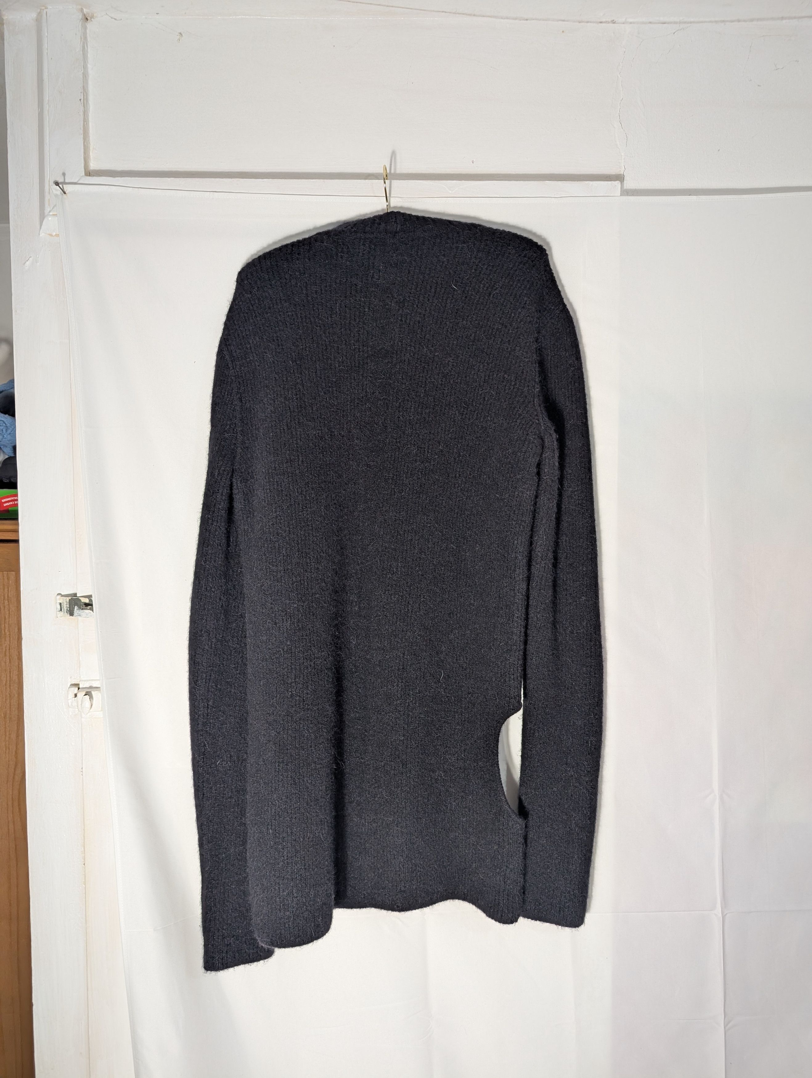 Rick Owens Rick Owens Porterville F/W 24 Subhuman alpaca blend knit Size US M / EU 48-50 / 2 - 2 Thumbnail