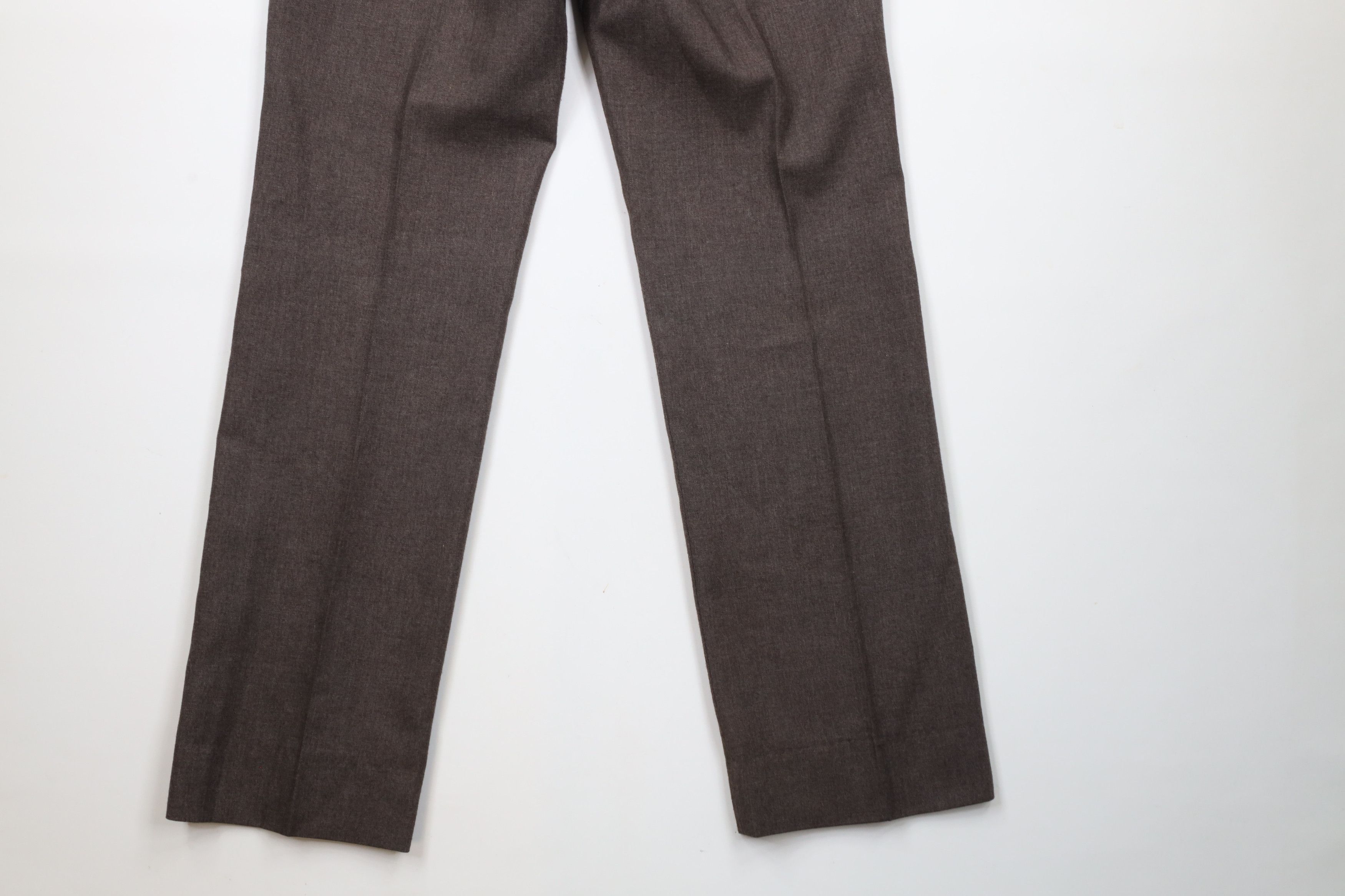 Vintage Vintage 70s Streetwear Flared Wide Leg Chino Pants Brown USA Size US 32 / EU 48 - 11 Thumbnail