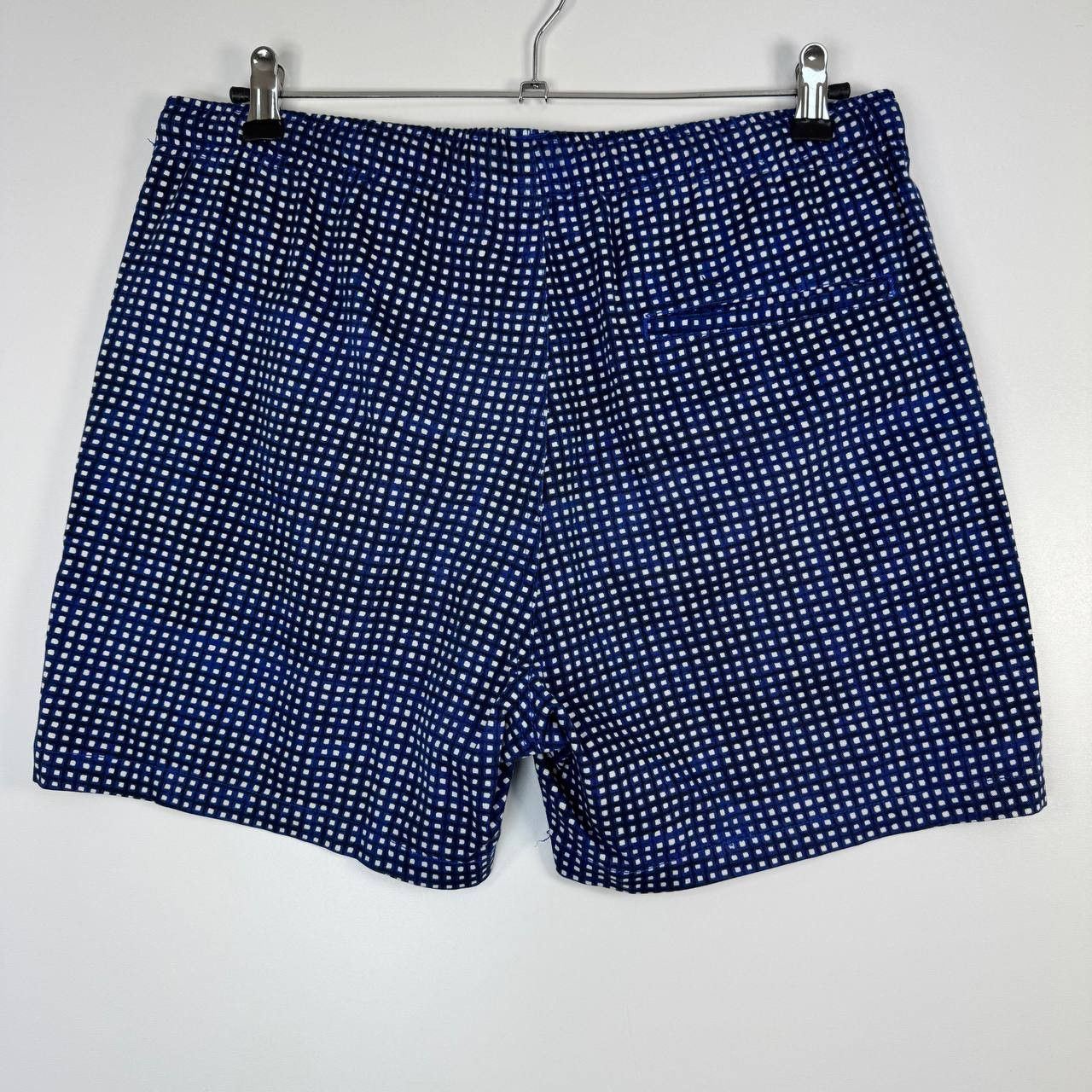 H&M H&M Swim Shorts Blue Patterned Drawstring Mens Size M Size US 34 / EU 50 - 7 Thumbnail
