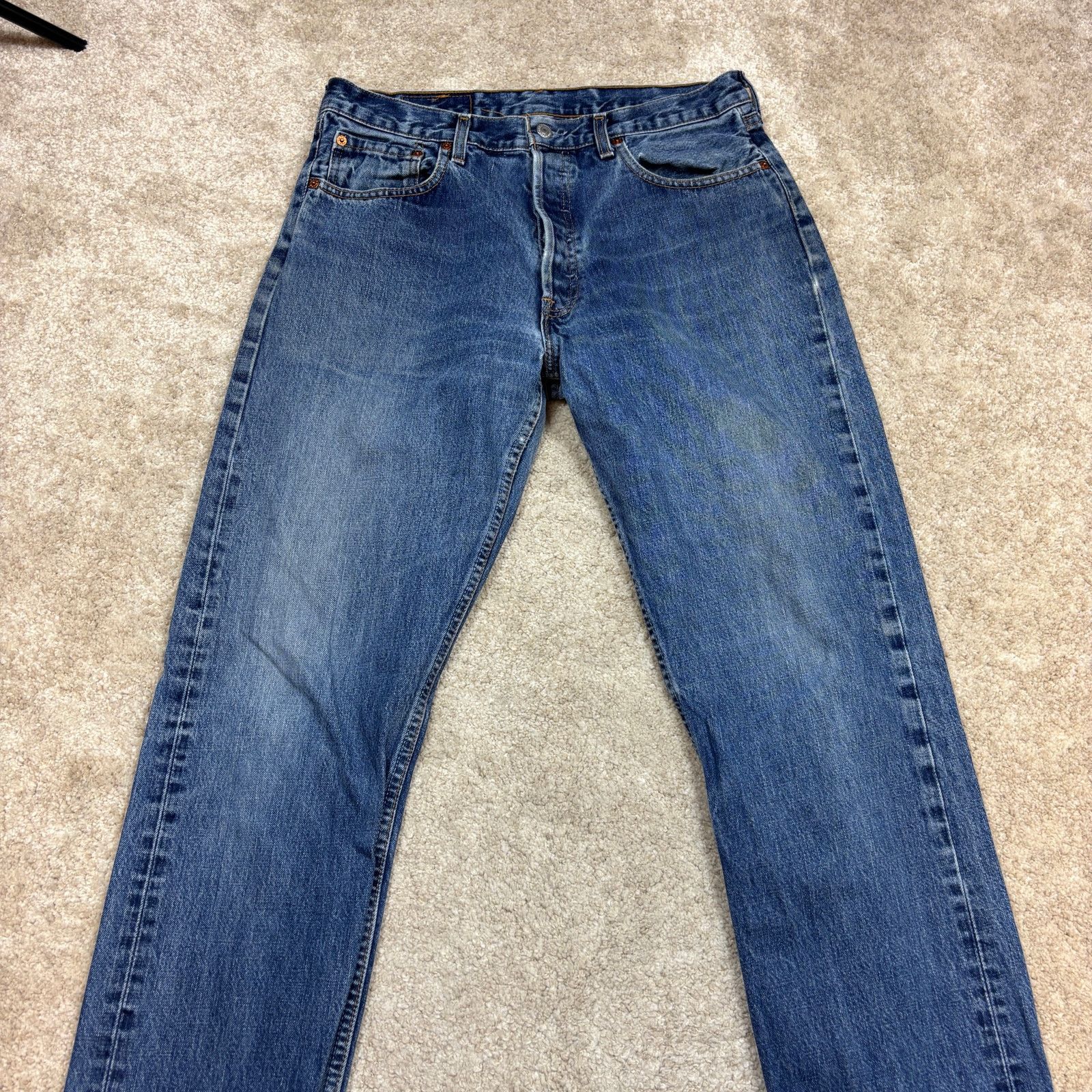 Levi's × Vintage Vintage 90s Levi's 5170419 Jeans Made in France Men's 34x36 Size US 34 / EU 50 - 4 Thumbnail