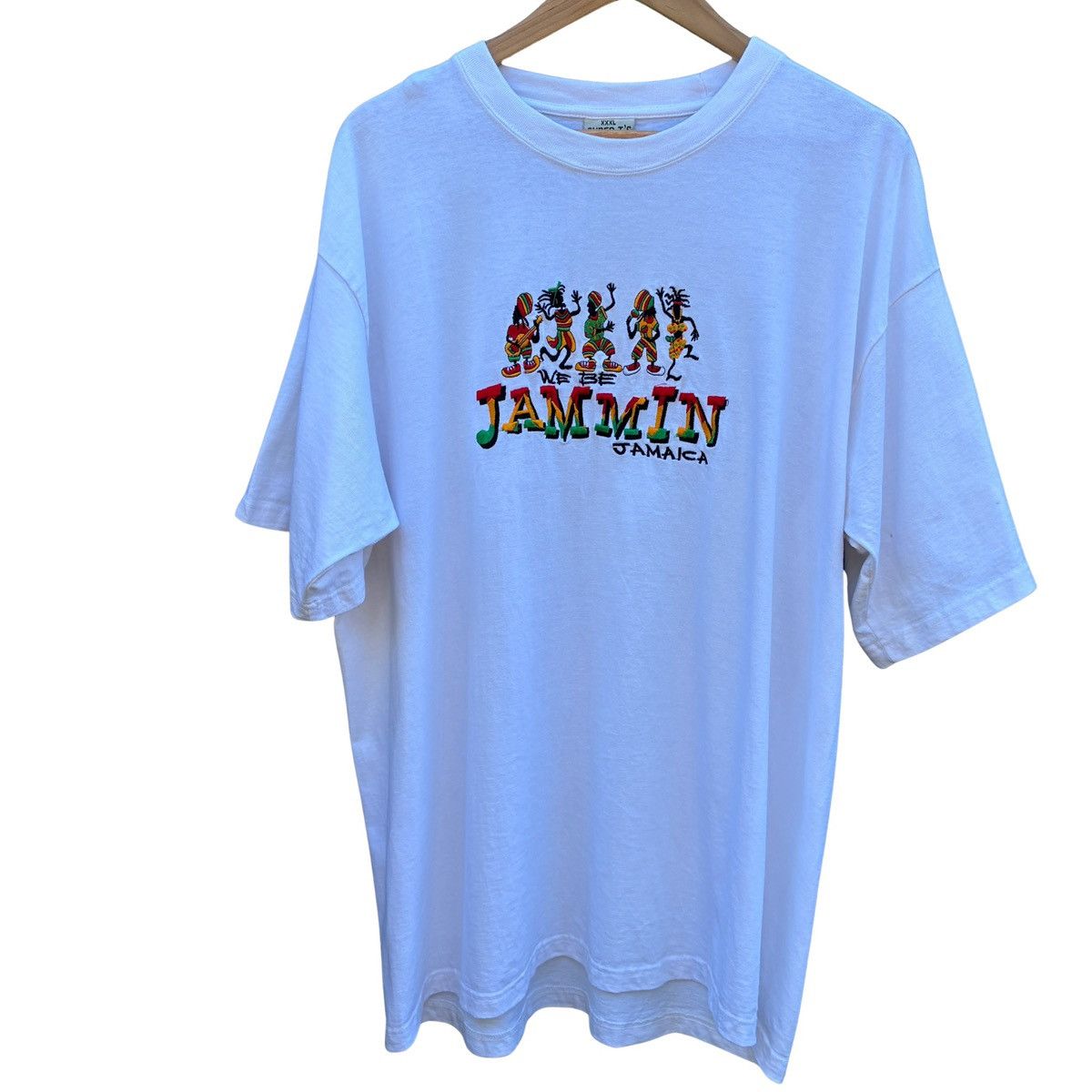 Other Vintage 90s We Be Jammin Jamaica Souvenir T Shirt Size US XXL / EU 58 / 5 - 1 Thumbnail