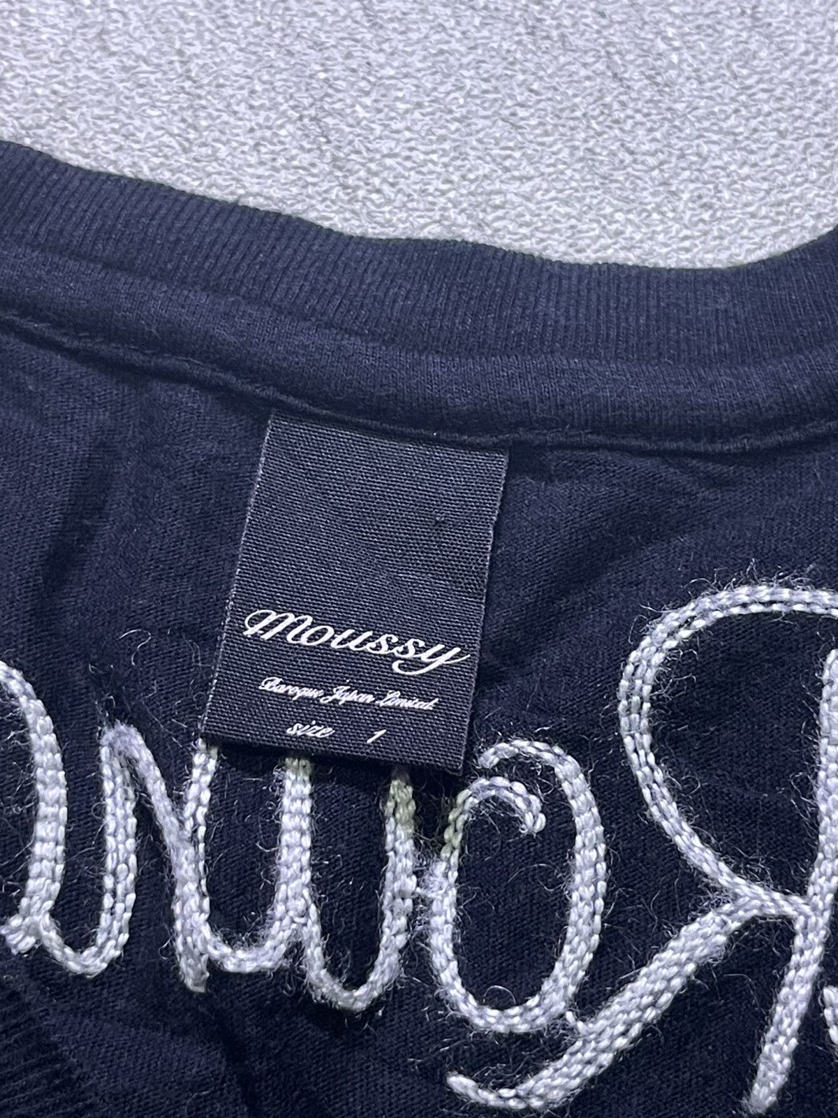 Japanese Brand Y2K MOUSSY long sleeve tshirt Size US M / EU 48-50 / 2 - 7 Thumbnail