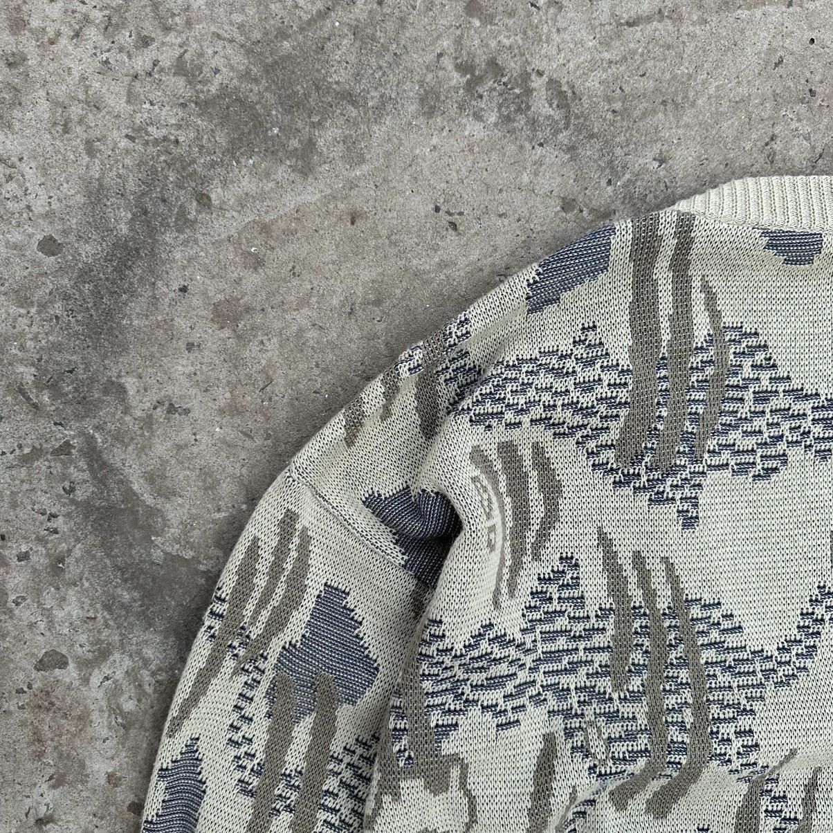 Designer × Japanese Brand Vintage Japanese Style Knit Cardigan Crazy Fit Y2K 00s USA Size US L / EU 52-54 / 3 - 7 Thumbnail