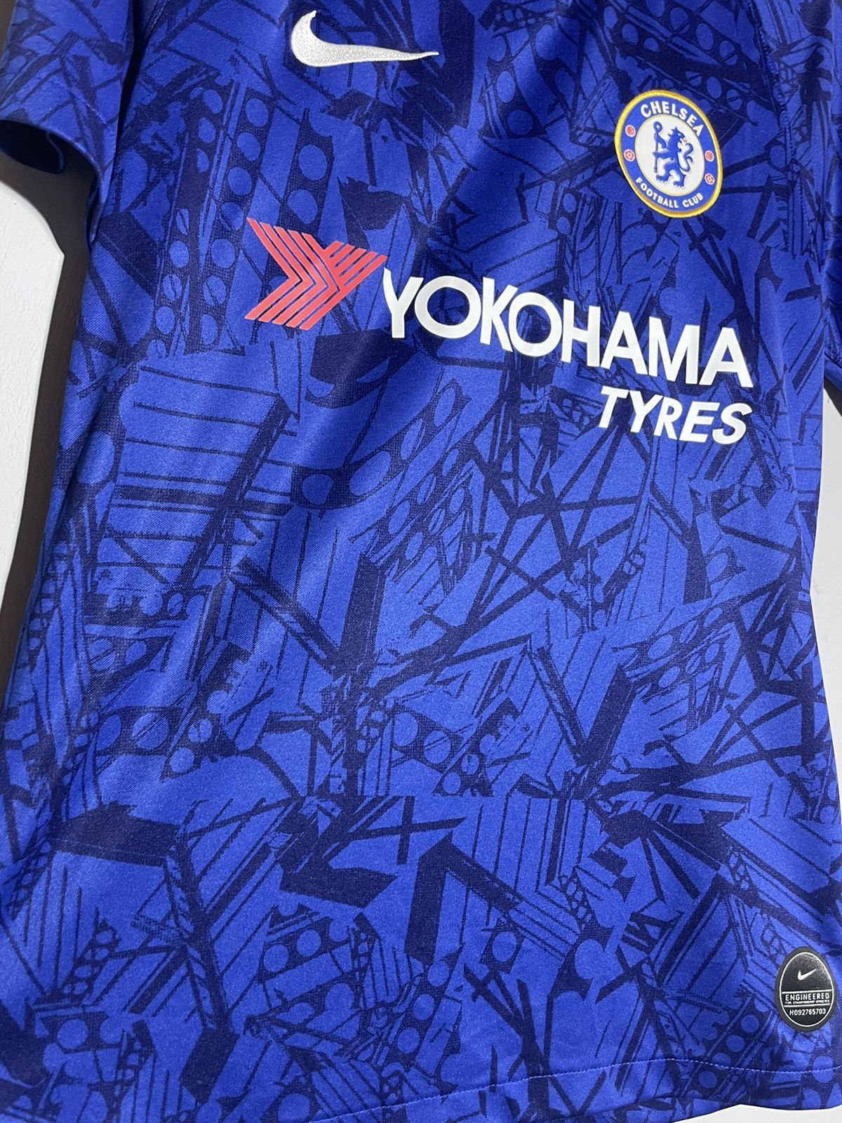 Chelsea Soccer × Nike Chelsea FC Nike 2019/20 Home Y2k Streetwear Football Shirt Size US S / EU 44-46 / 1 - 4 Thumbnail