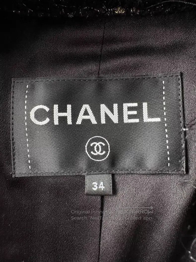 Chanel Chanel 22A black double C diamond buckle fine flash soft t Size XXS / US 00 / IT 34 - 6 Thumbnail