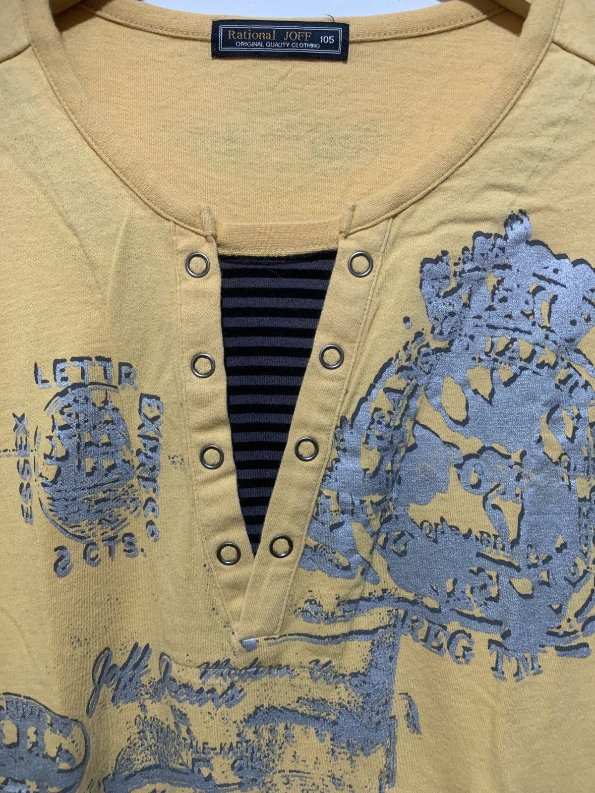 Hysteric Glamour × Undercover Japanese Rational Joff Double Layer Longsleeve Tee Shirt Size US L / EU 52-54 / 3 - 9 Thumbnail