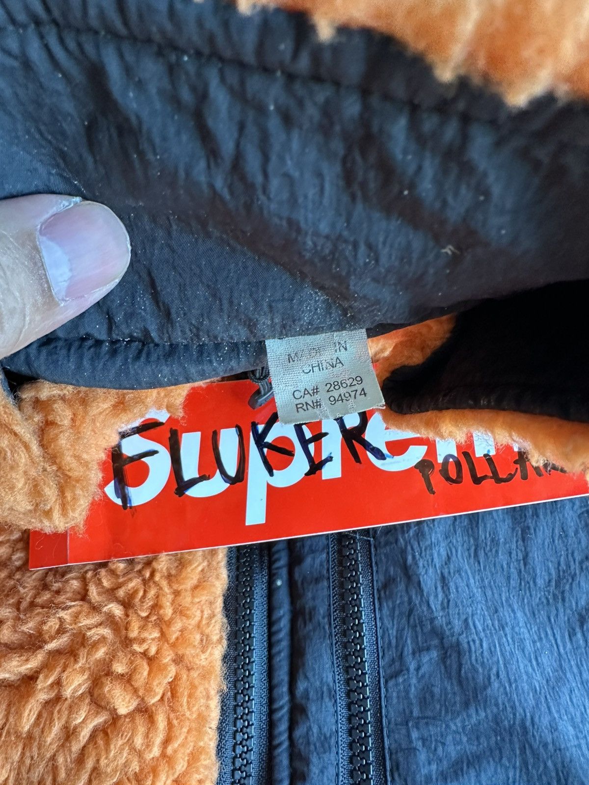 Stussy STUSSY sherpa Reversible Vest Orange Black Size L Used 10/10 Size US L / EU 52-54 / 3 - 7 Thumbnail