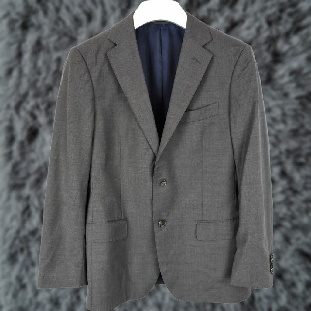 Suitsupply Suitsupply Pure Wool Super 110's Blazer Men's UK 40 Single Breasted Jacket Grey Size 40R - 1 Thumbnail
