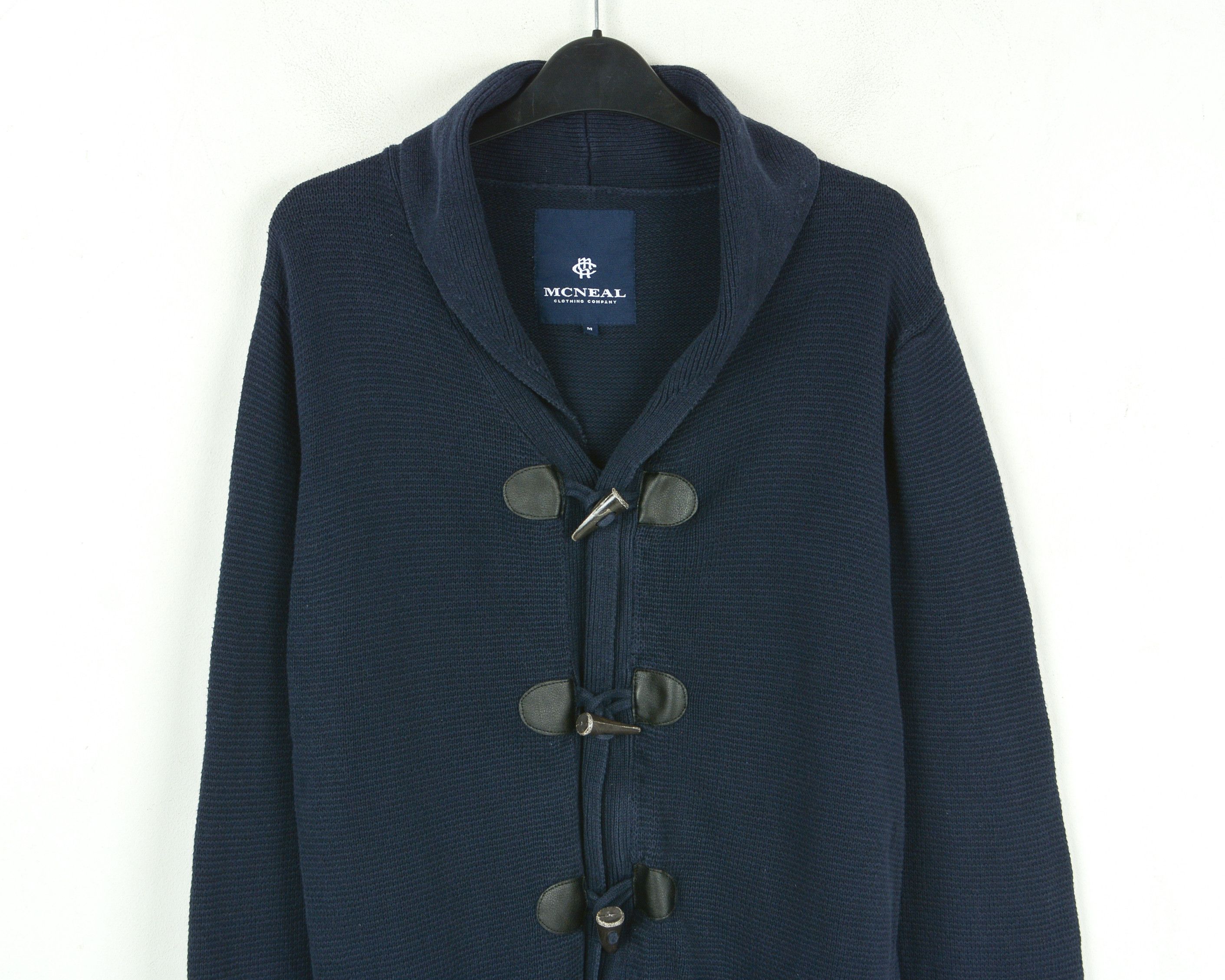 Other Cotton Jumper M Cardigan Sweater Knit V-Neck Toggle Casual Size US M / EU 48-50 / 2 - 3 Thumbnail