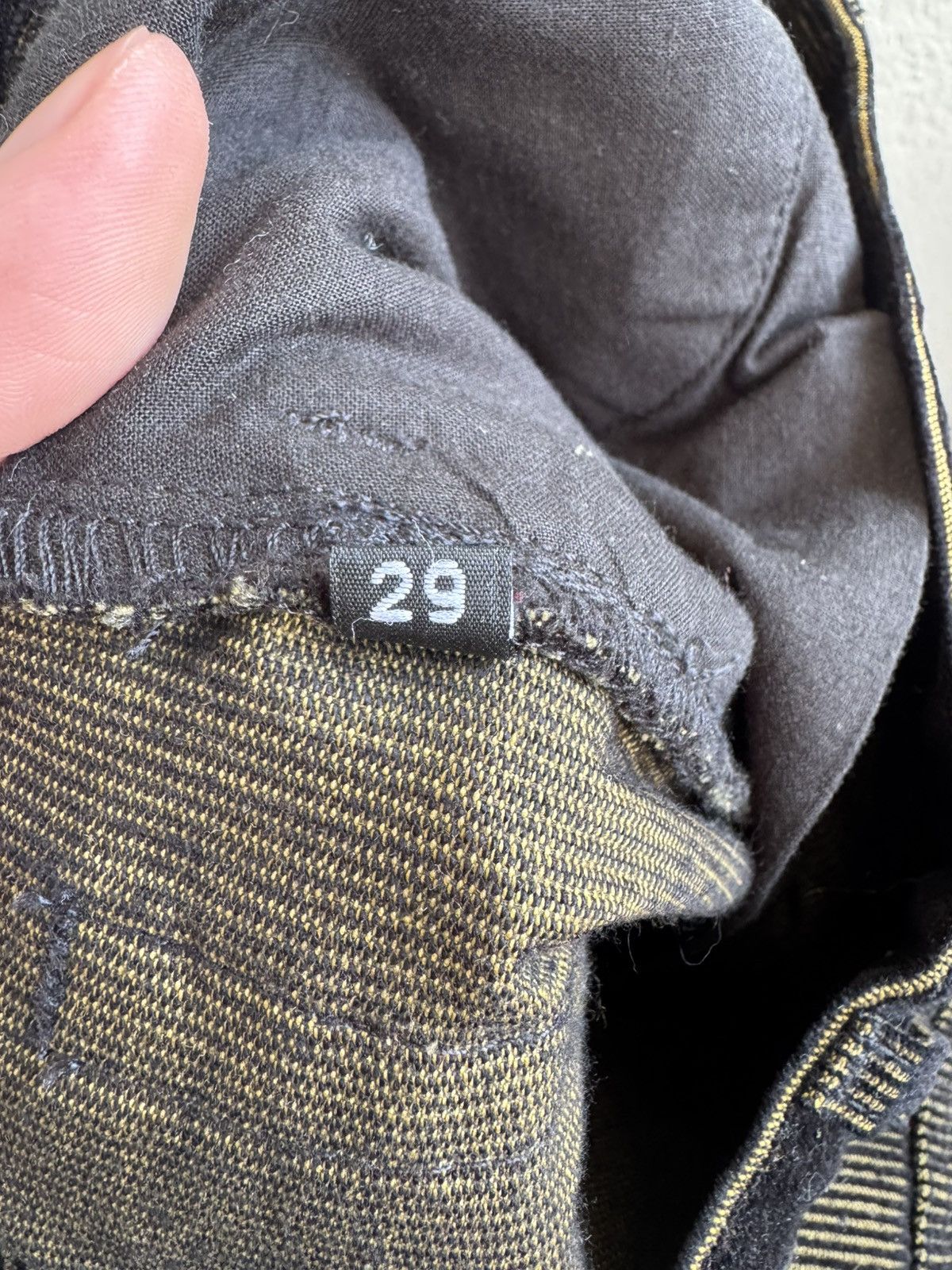 Versace Versace Sport Pants Size 29 Brown Textured Denim Straight Size 29" - 11 Thumbnail
