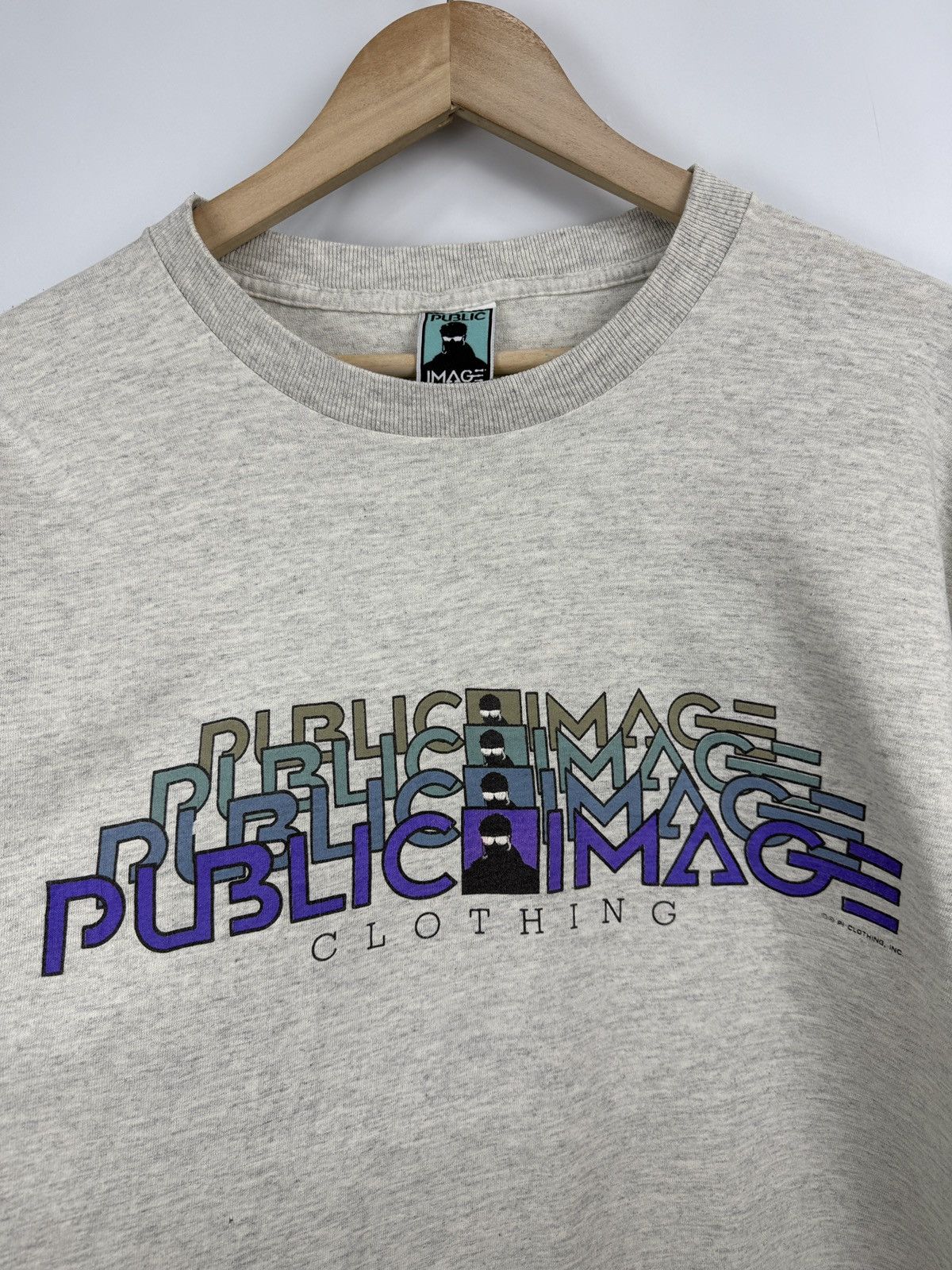 Band Tees 🇬🇧Vintage 90s Public Image LTD T-Shirt John Lydon Sex Pistols Size US XL / EU 56 / 4 - 4 Thumbnail