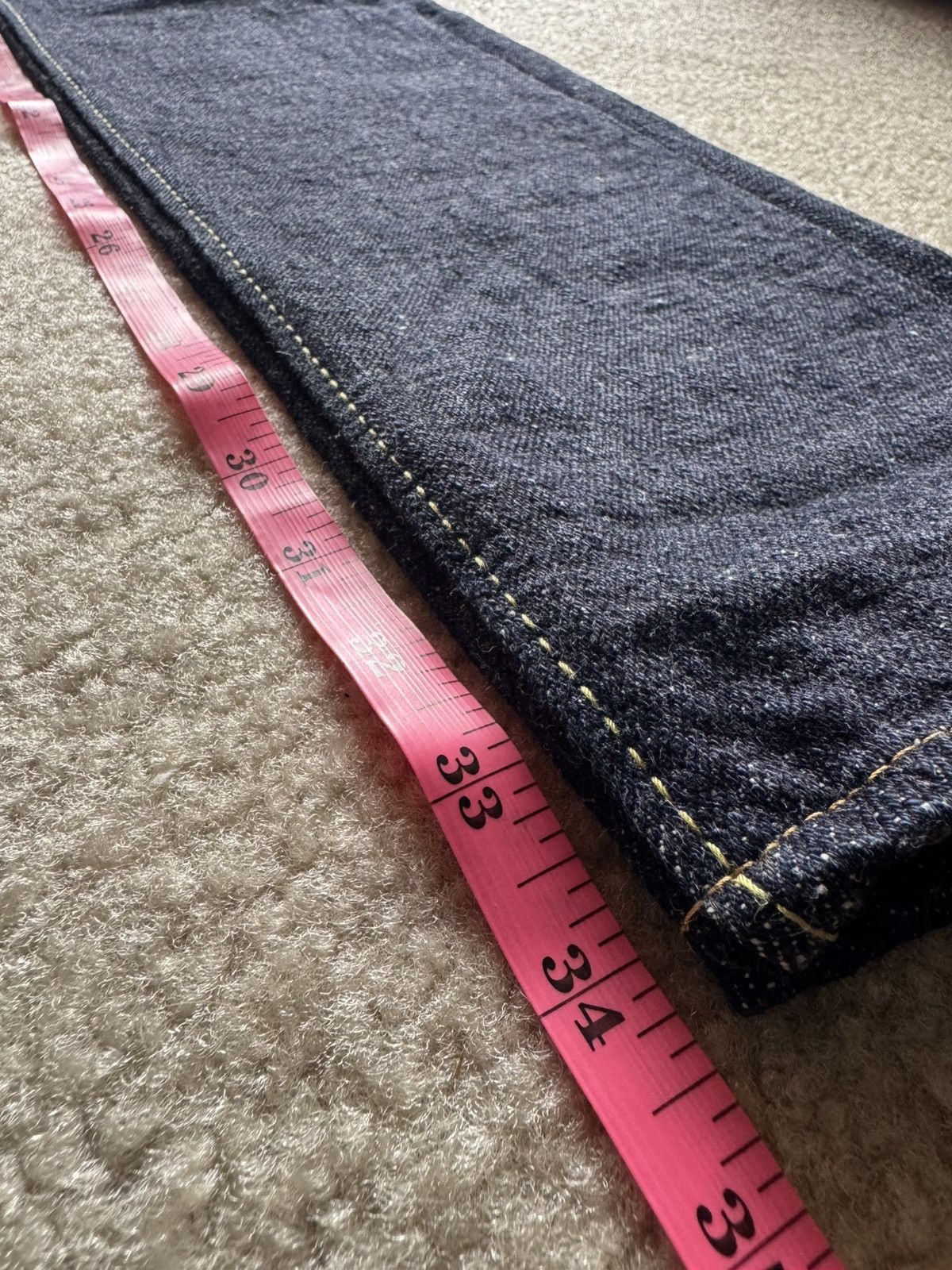 Pure Blue Japan Pure Blue Japan 16.5 oz SLB-019 Slub size 31 Size US 31 - 5 Thumbnail