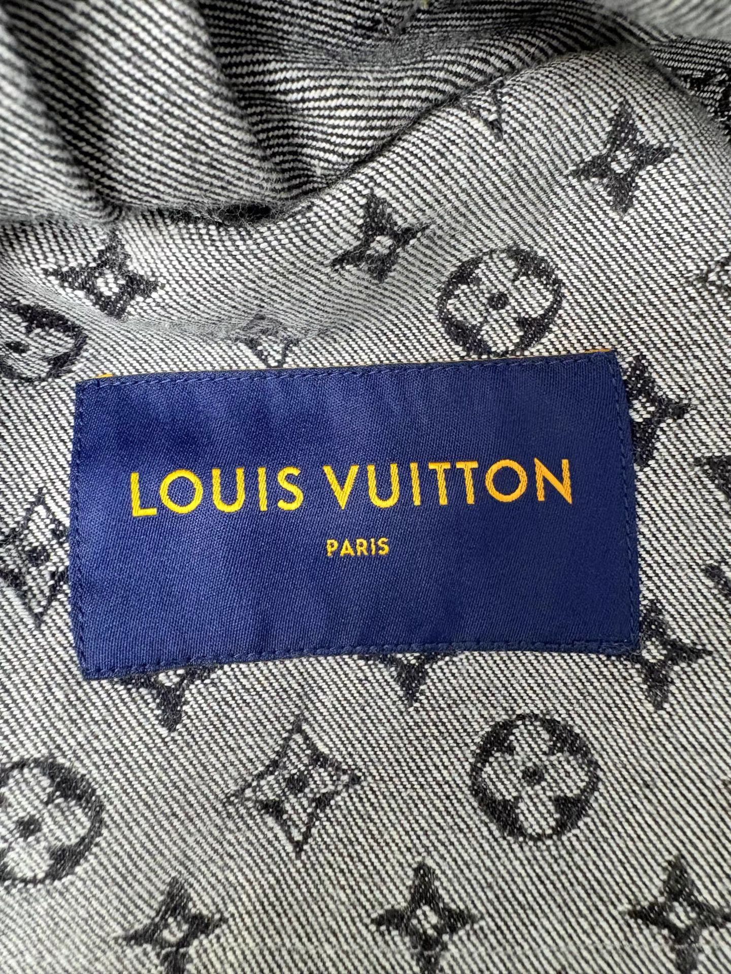 Louis Vuitton LOUIS VUITTON × NIGO Deconstructed Patchwork Denim Jacket Size US M / EU 48-50 / 2 - 4 Thumbnail