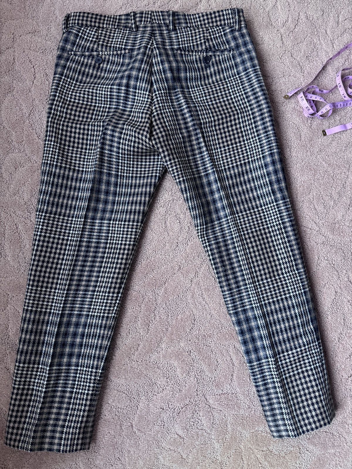AMI AMI wool houndstooth trousers Size US 31 - 4 Thumbnail