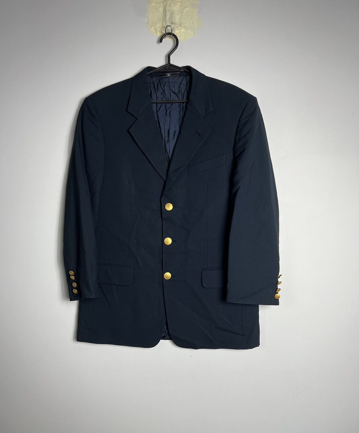Valentino Blazer Valentino Uomo Logged Buttons Rare Size US M / EU 48-50 / 2 - 1 Thumbnail
