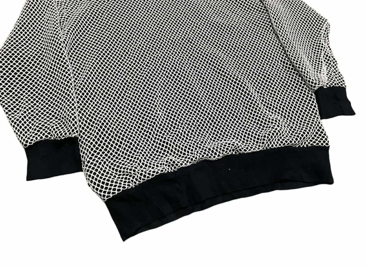 Undercover 🔥Sick Y2K Noisemaker Double Layer Net Mesh Hoodie Goth Punk Size US XL / EU 56 / 4 - 4 Thumbnail