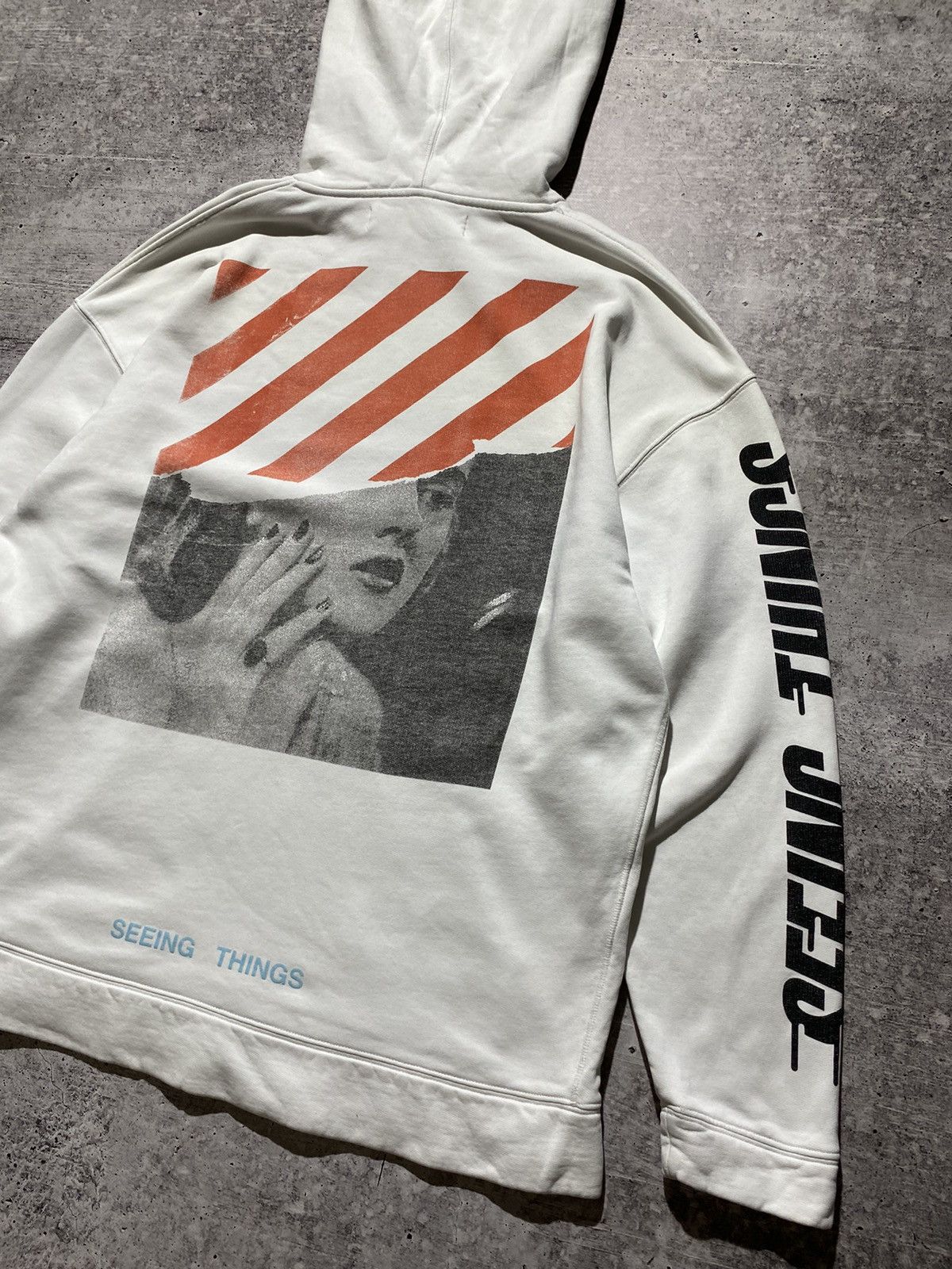 Off-White OFF WHITE Marilyn Monroe rare hoodie Size US M / EU 48-50 / 2 - 15 Thumbnail