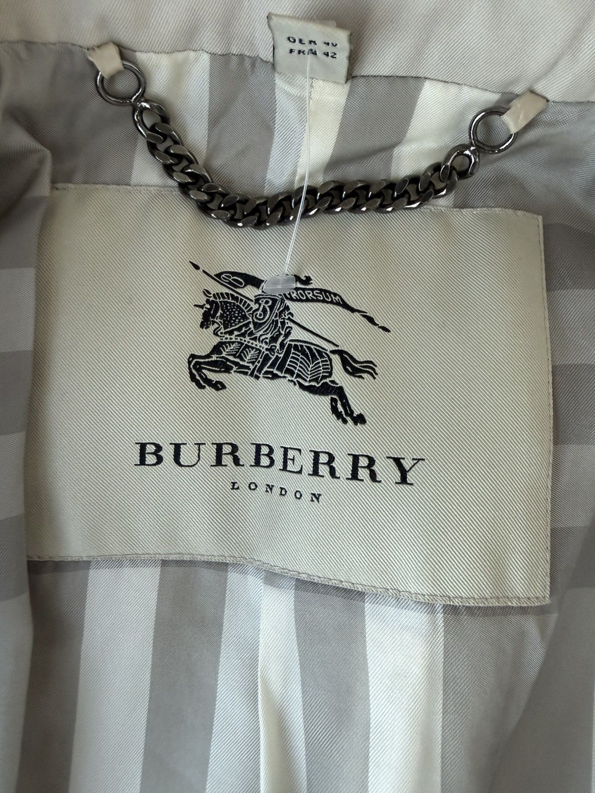 Burberry BURBERRY Trench Coat Jacket Nova Check Size M / US 6-8 / IT 42-44 - 7 Thumbnail