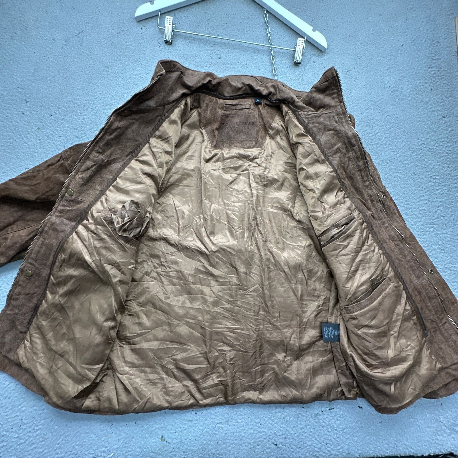 Roundtree & Yorke Roundtree & Yorke Suede Leather Jacket Mens Medium Size US M / EU 48-50 / 2 - 9 Thumbnail