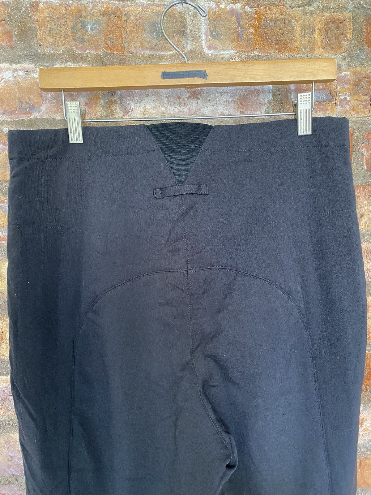 Jean Paul Gaultier AW03 JPG Homme Bondage padded Zipper rider pants Size US 34 / EU 50 - 17 Thumbnail