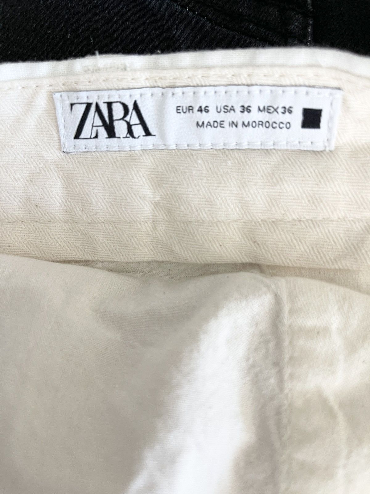Designer STEAL! Zara White Leisure Pants Size US 36 / EU 52 - 6 Thumbnail