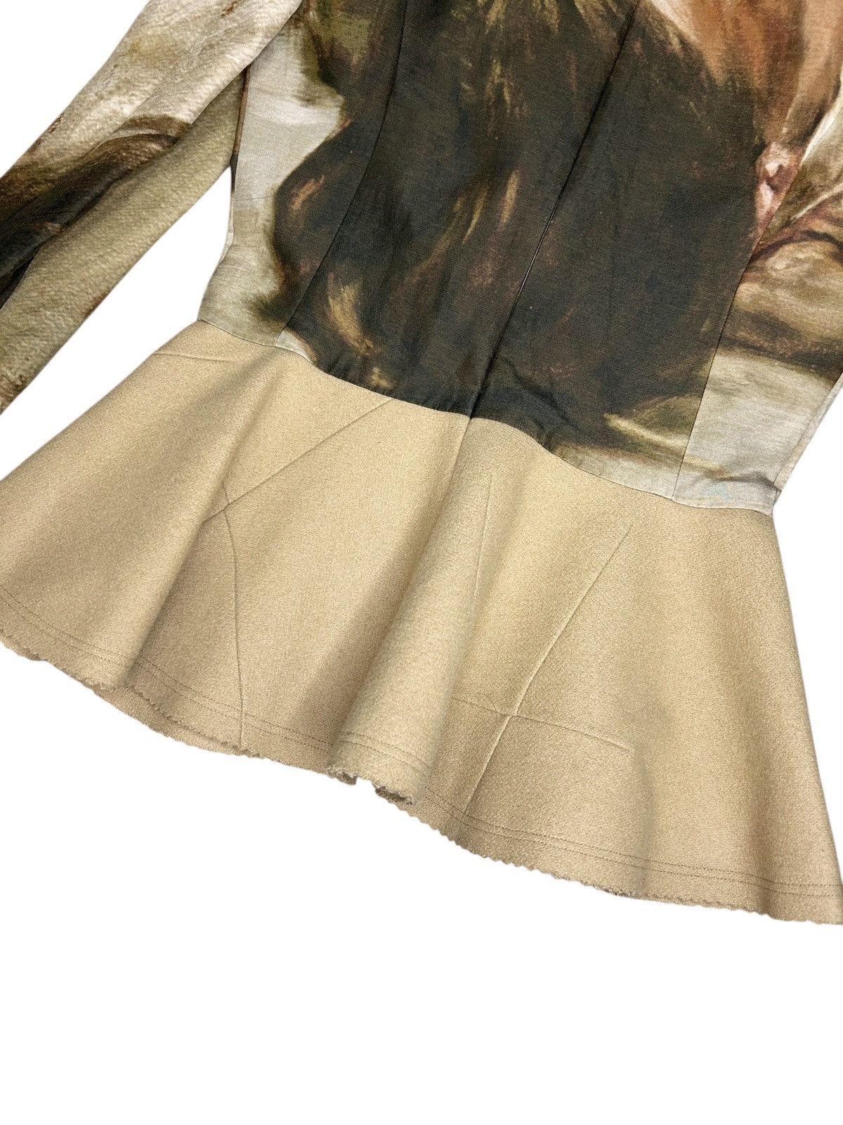 Undercover F/W 15 Scarred Peplum Top Size S / US 4 / IT 40 - 9 Thumbnail