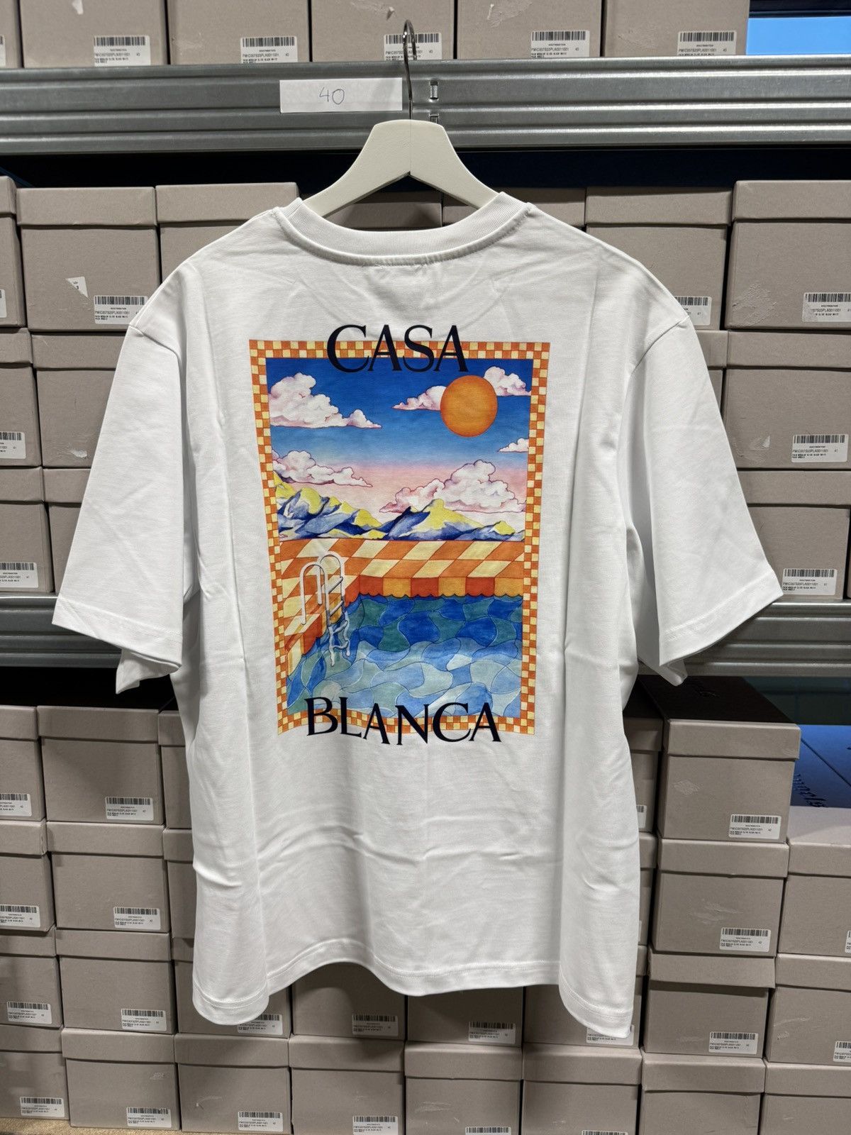 Casablanca Casablanca Surreal Pool T-Shirt NEW Size US S / EU 44-46 / 1 - 1 Thumbnail