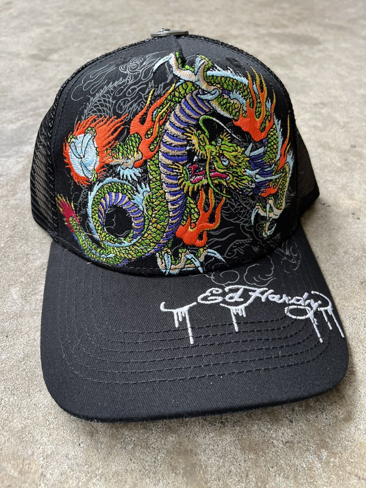 Ed Hardy Crazy Embroidered Ed Hardy SnapBack New With Tags Size ONE SIZE - 1 Thumbnail