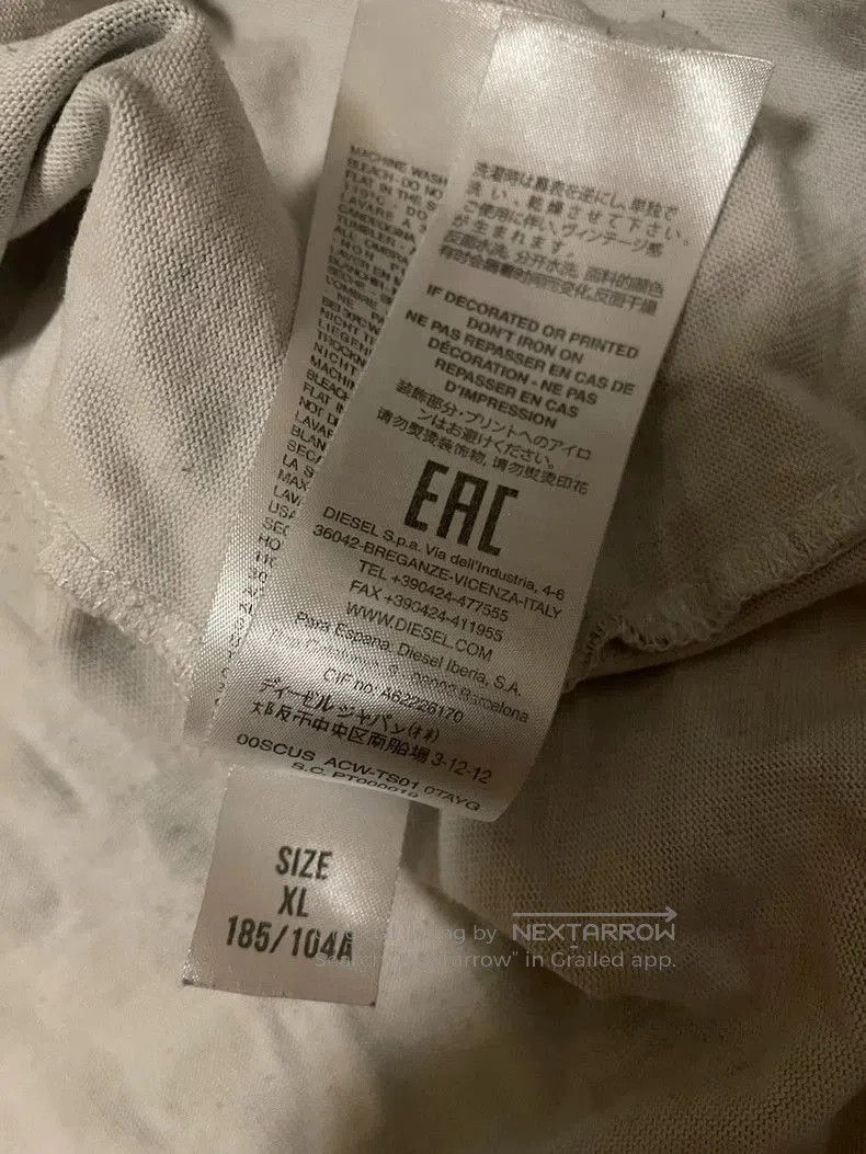 Balenciaga Diesel x A Cold Wall Tie. Size US XL / EU 56 / 4 - 7 Thumbnail