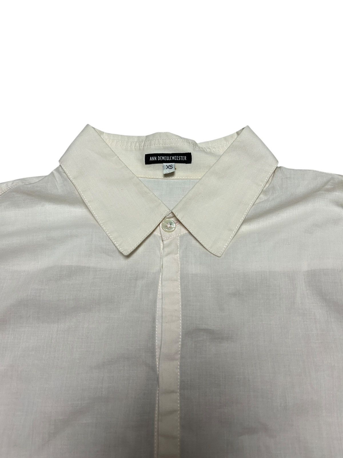 Ann Demeulemeester Color-block Shirt Size US XS / EU 42 / 0 - 3 Thumbnail