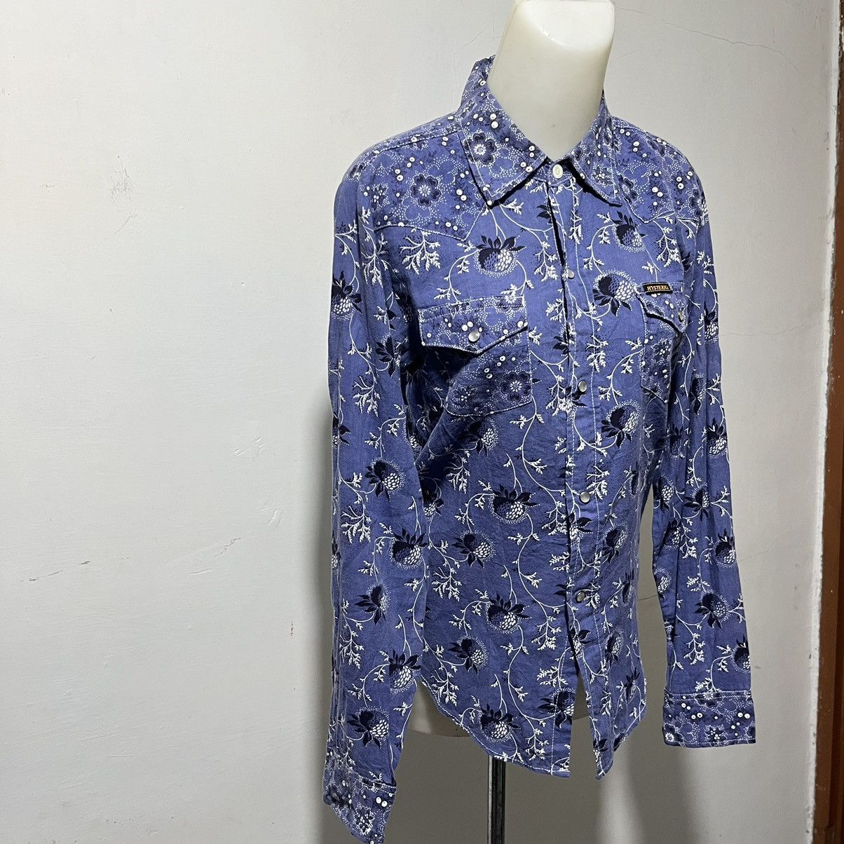 Hysteric Glamour × Japanese Brand × Vintage Hysteric Glamour Longshirt Size S / US 4 / IT 40 - 3 Thumbnail