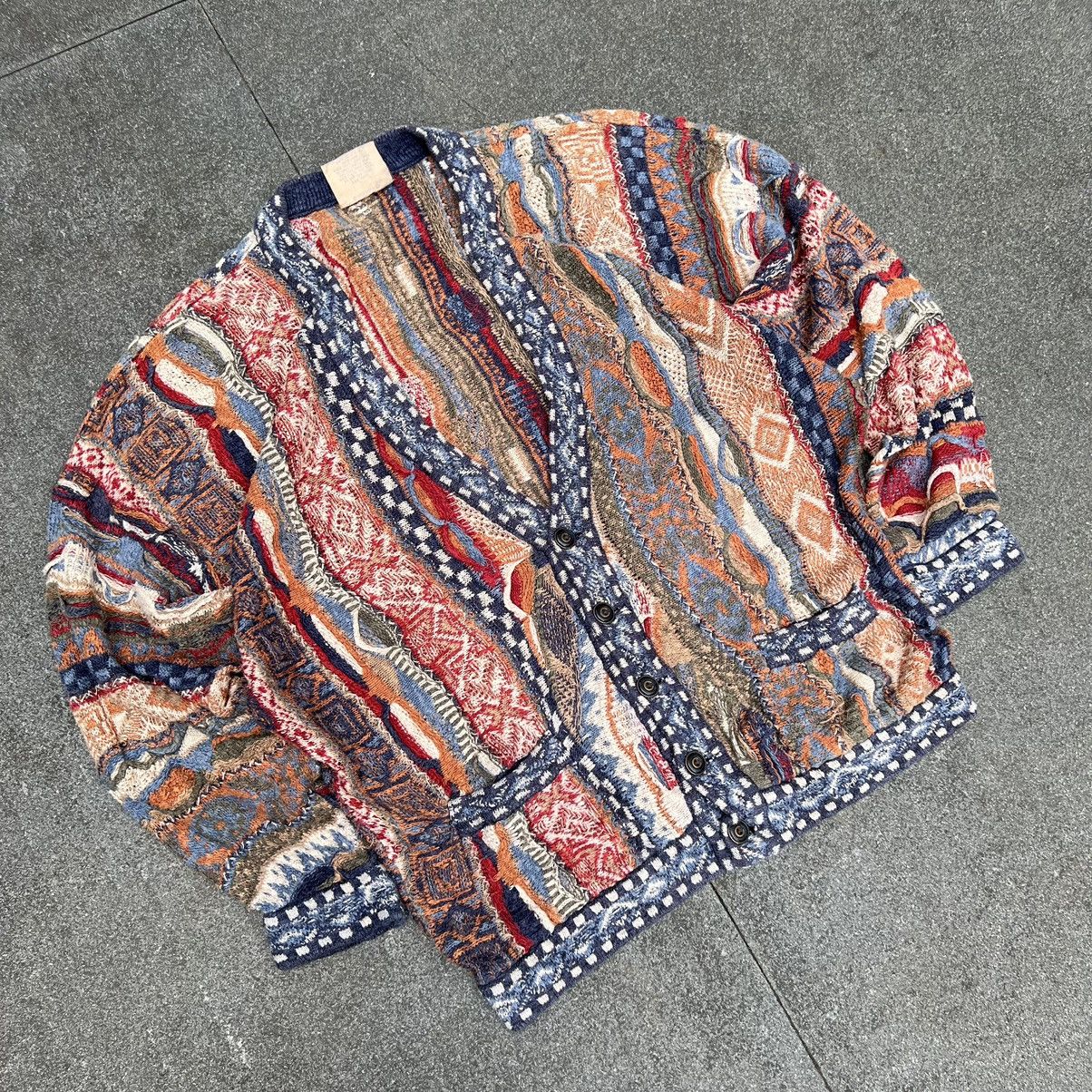 Coogi × Vintage Crazy Vintage Coogi Classic Knitwear Cardigan Size US M / EU 48-50 / 2 - 2 Thumbnail