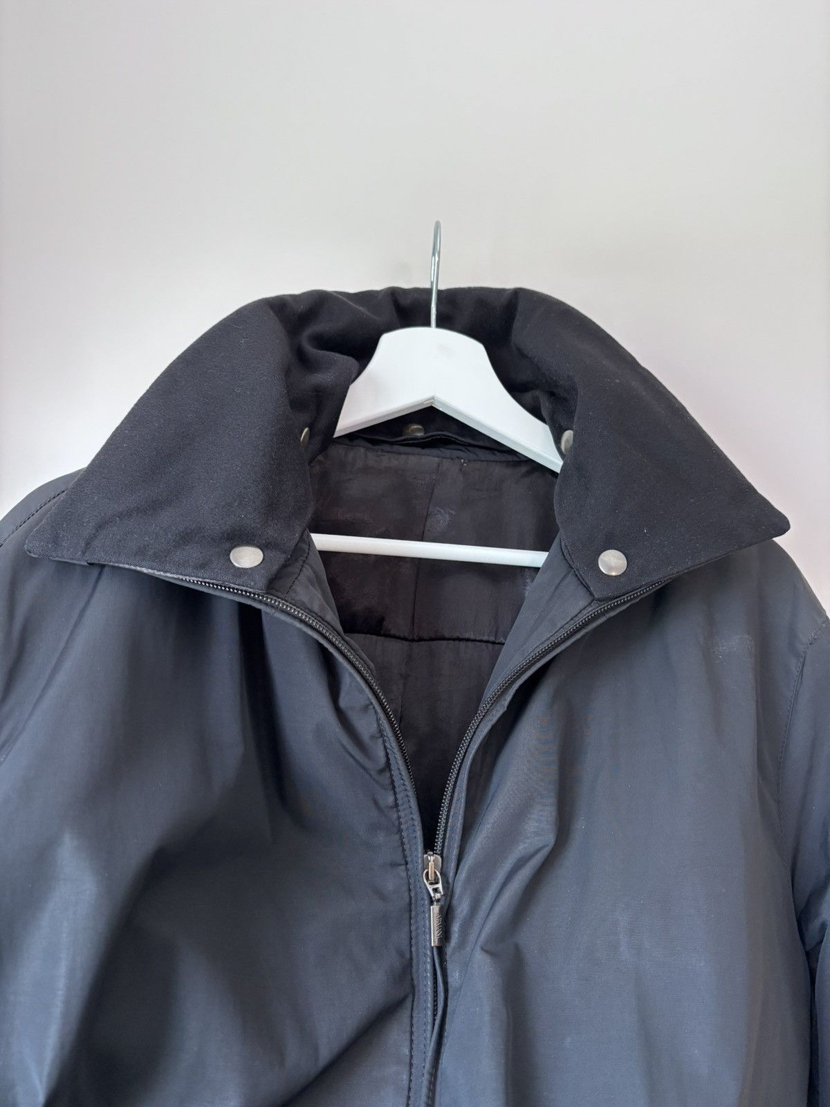 Armani Collezioni Armani Collezioni × Loro Piana Storm S. coat, charcoal grey Size US M / EU 48-50 / 2 - 2 Thumbnail