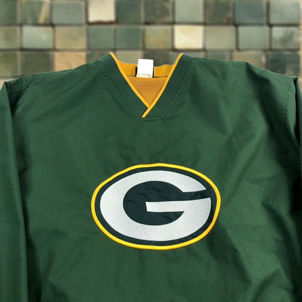 NFL NFL Team Apparel Green Bay Packers Pullover Jacket Men XL EUC Size US XL / EU 56 / 4 - 1 Thumbnail