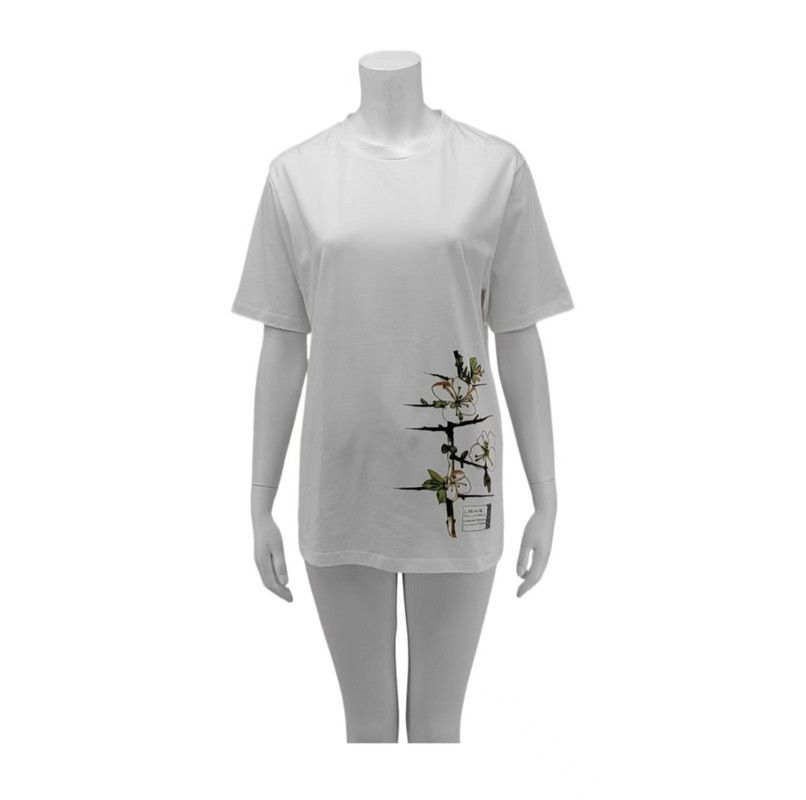 Loewe Loewe Summer Beige Cotton Tee 0089 Size S / US 4 / IT 40 - 1 Thumbnail