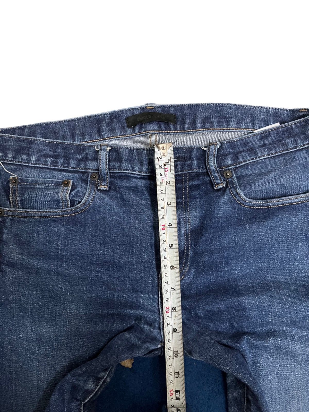 Jun Takahashi × Salvage × Uniqlo Vintage Japanese Brand Uniqlo Salvage Style Jeans Size US 34 / EU 50 - 8 Thumbnail