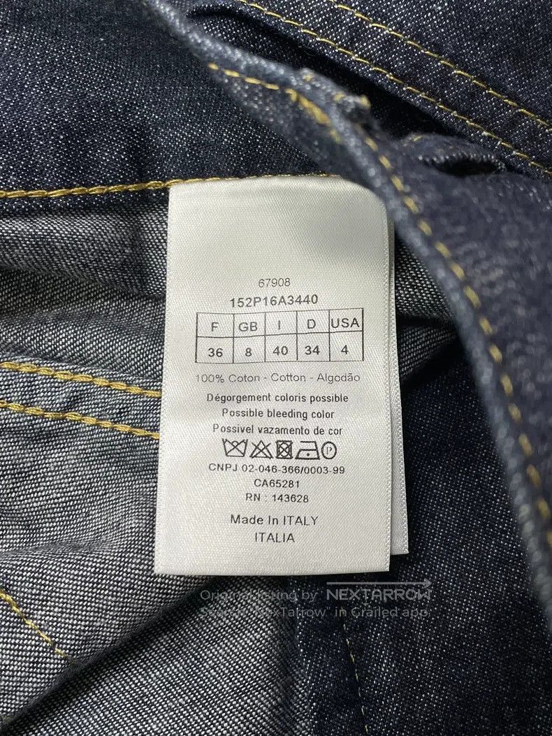 Dior Dior Dark blue denim shorts Size 24" / US 00 / IT 34 - 4 Thumbnail
