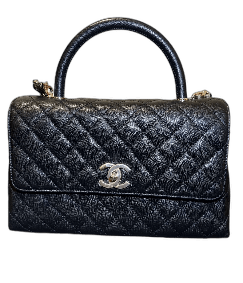 Chanel Chanel Large Handle Flap Bag With Leather Size ONE SIZE - 1 Thumbnail