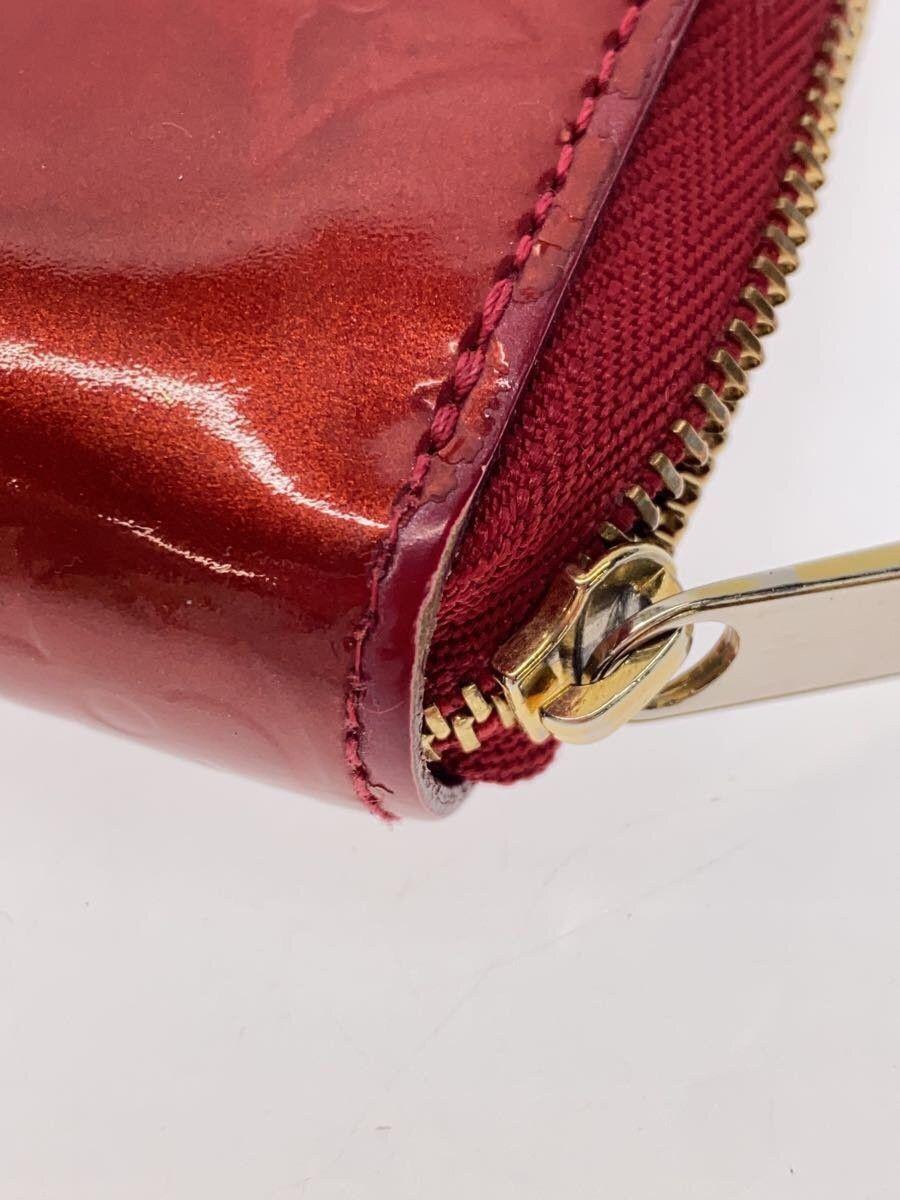 Louis Vuitton Louis Vuitton Monogram Vernis Zippy Coin Purse Enamel Red Size ONE SIZE - 6 Thumbnail