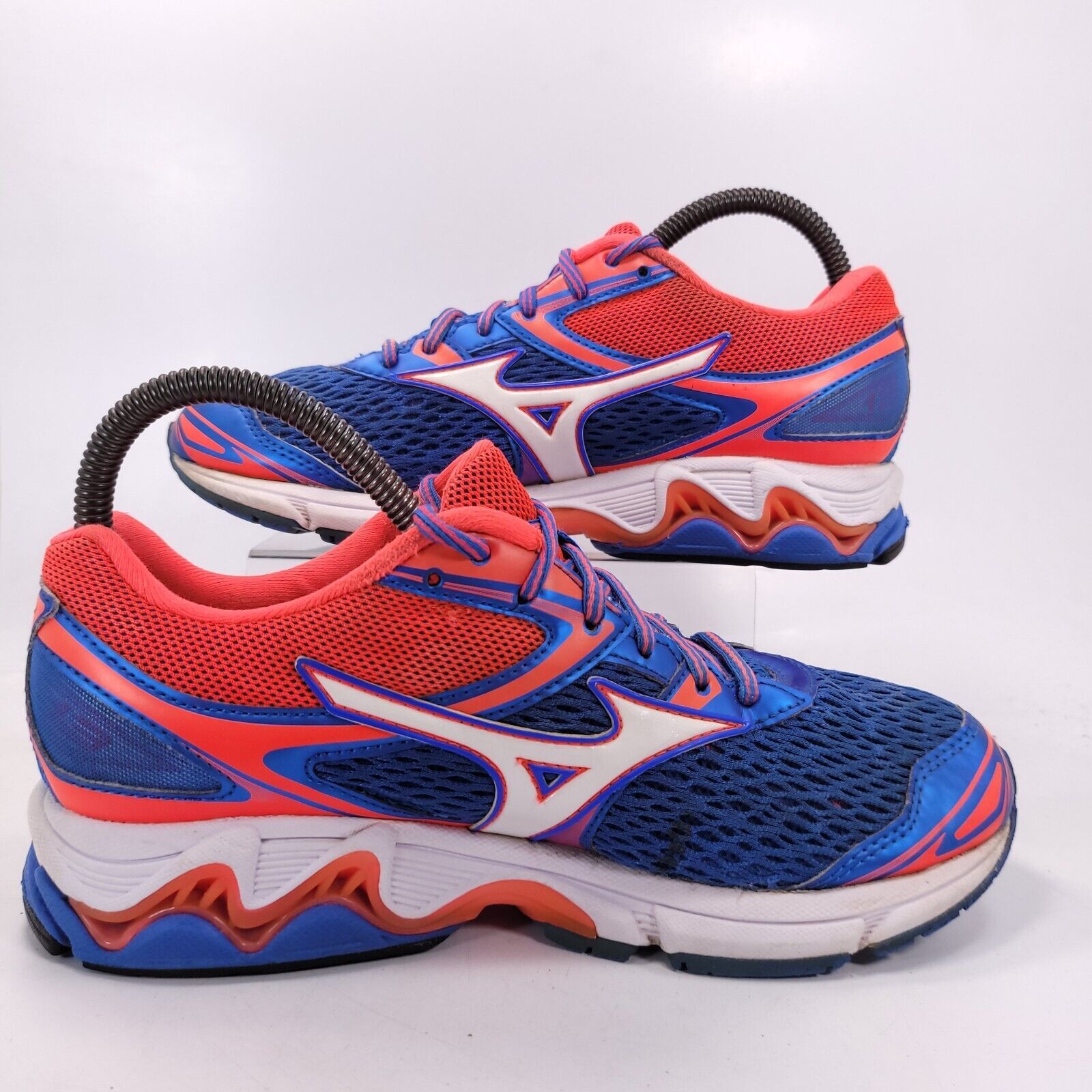 Mizuno Mizuno Wave Inspire 15 Shoe Women Size 8 JIGD174401 Blue Red Size US 8 / IT 38 - 6 Thumbnail
