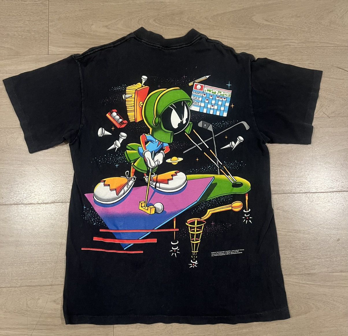 Vintage Loony tunes Marvin the Martian Size US L / EU 52-54 / 3 - 1 Thumbnail